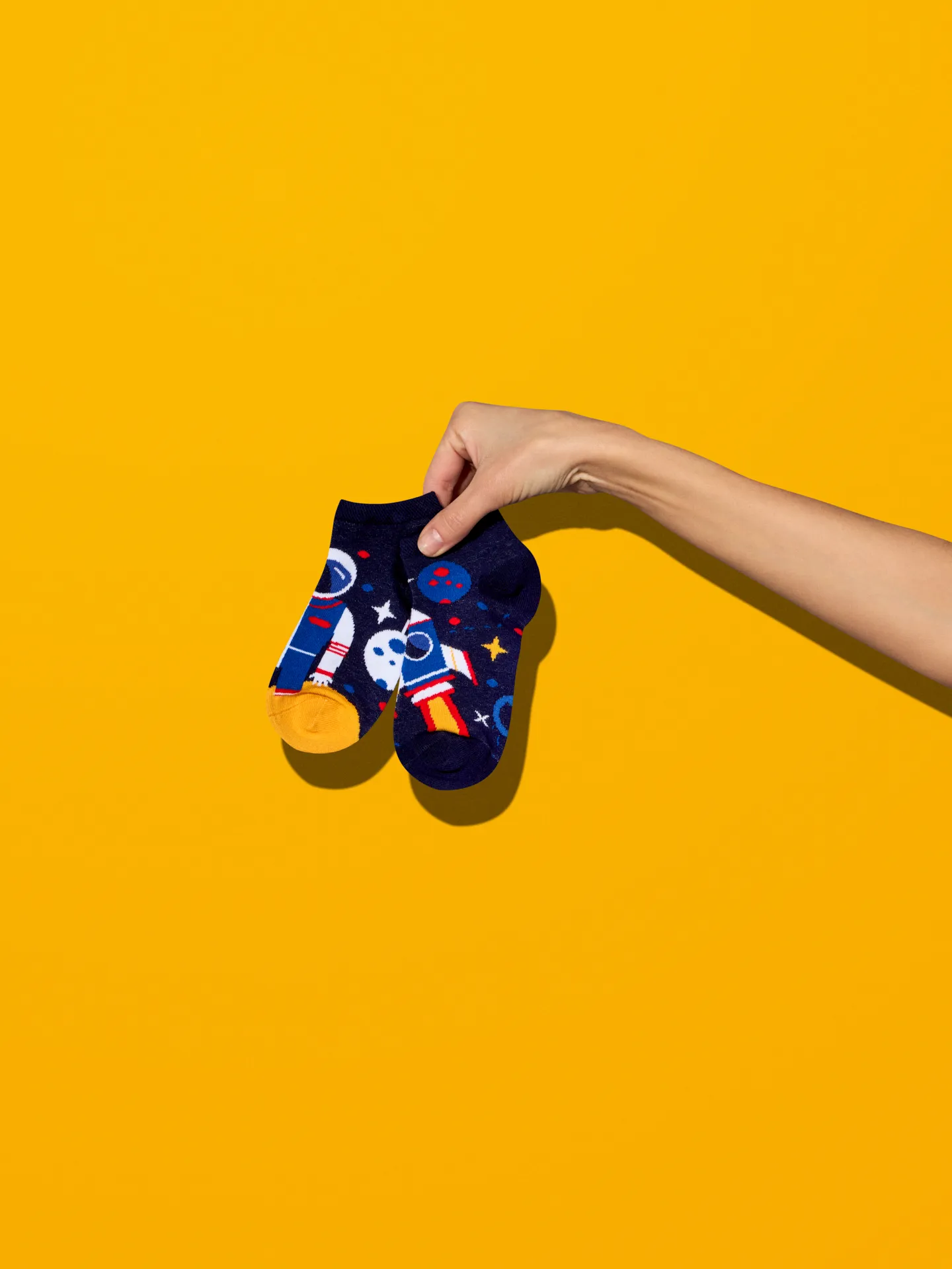 Lustige Knöchelsocken für Kinder Astronaut - Image 4