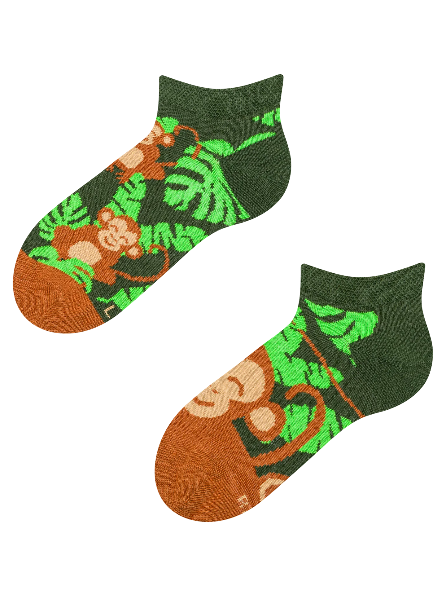 Lustige Knöchelsocken für Kinder Kleines Äffchen