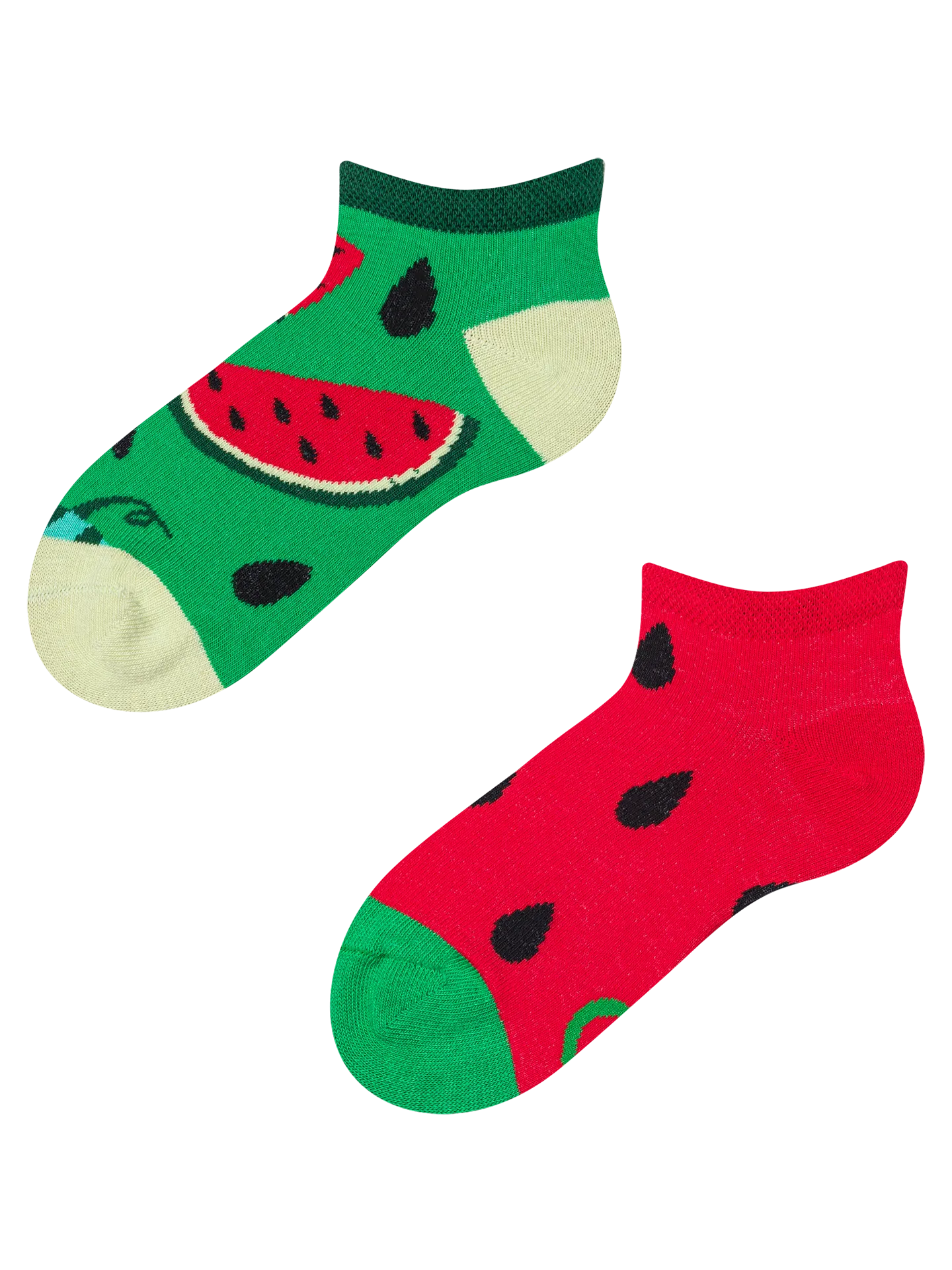 Lustige Knöchelsocken für Kinder Wassermelonensaison