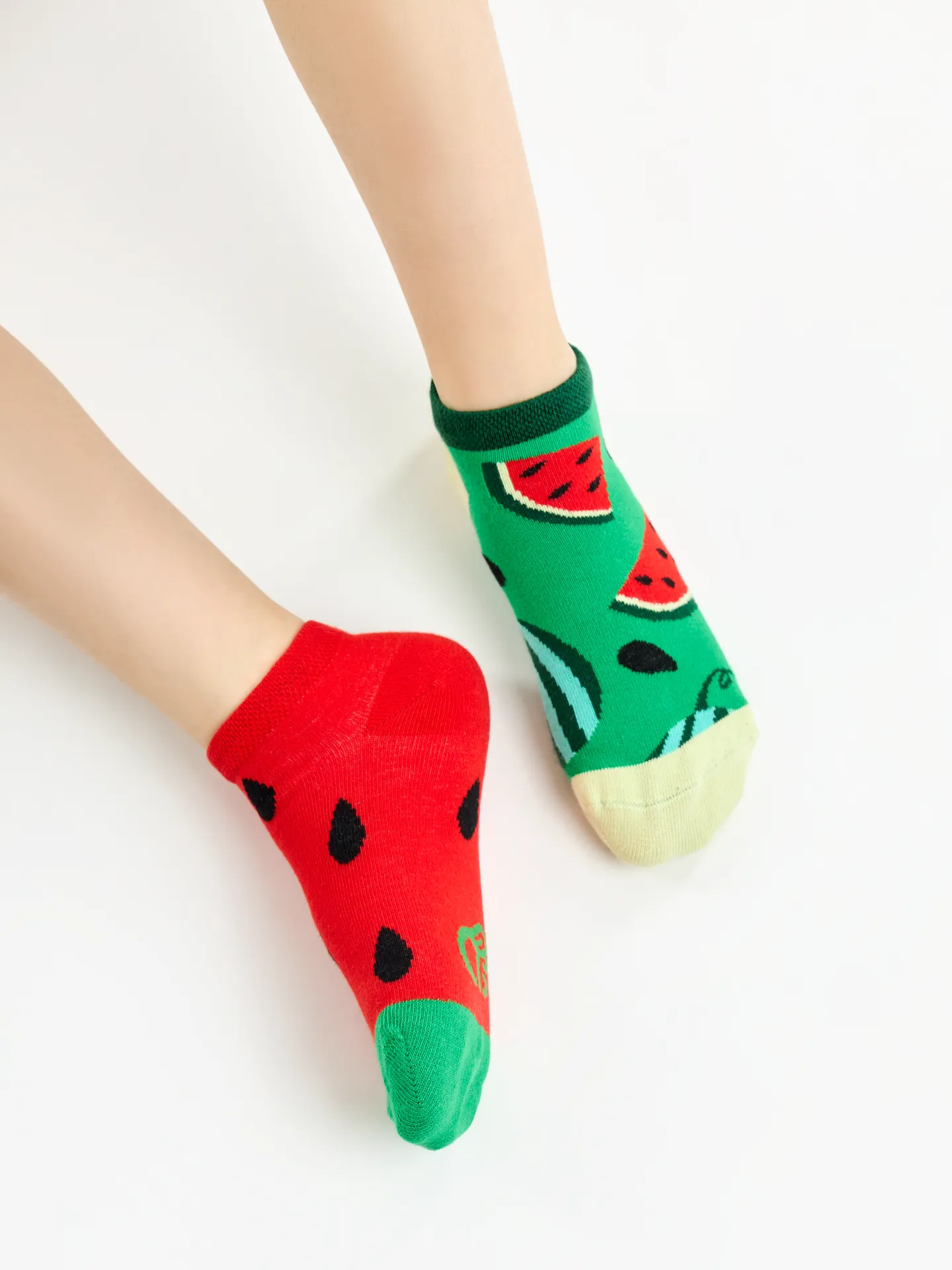 Lustige Knöchelsocken für Kinder Wassermelonensaison - Image 2