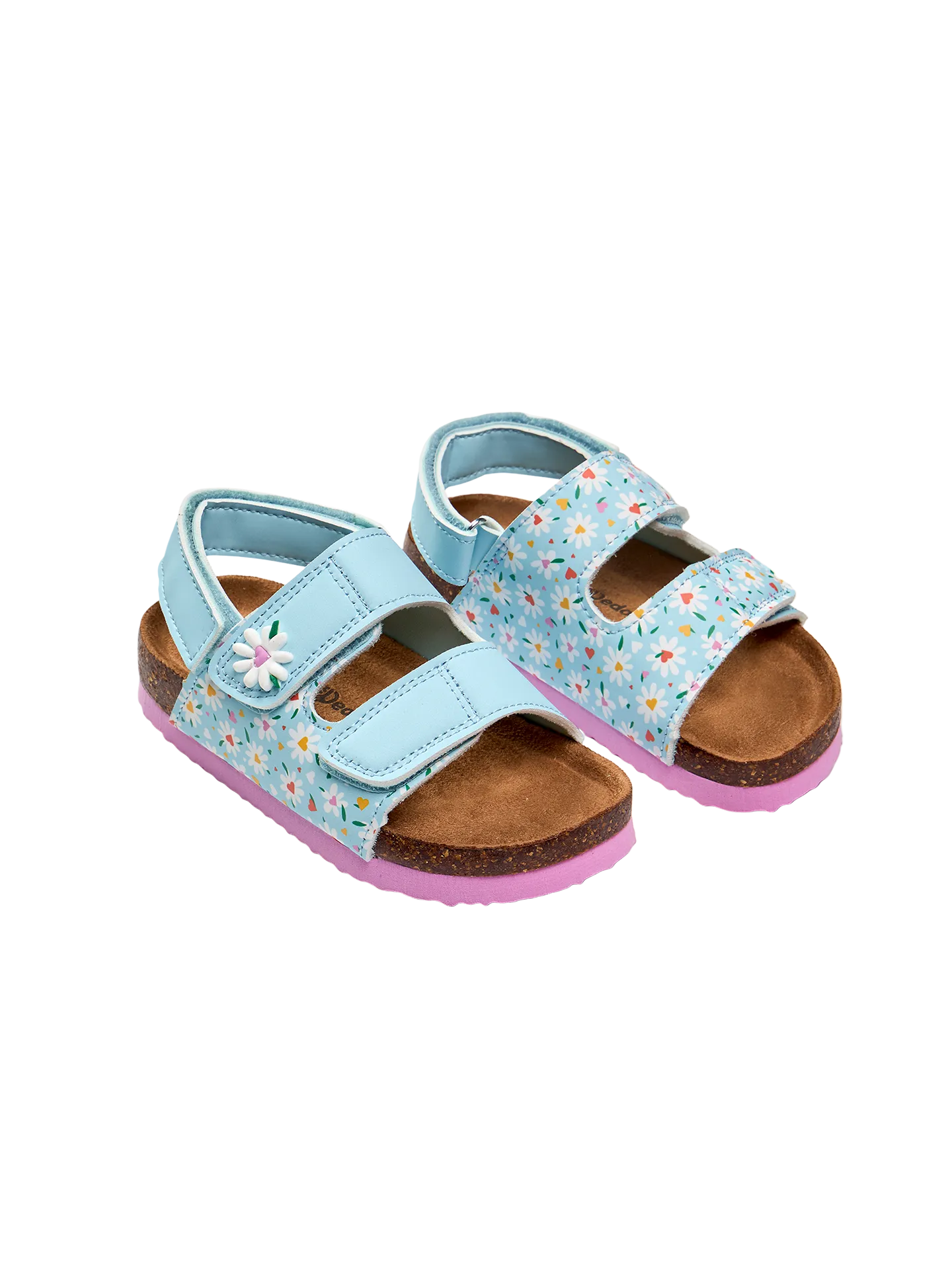Korksandalen für Kinder Herzen und Gänseblümchen - Image 4