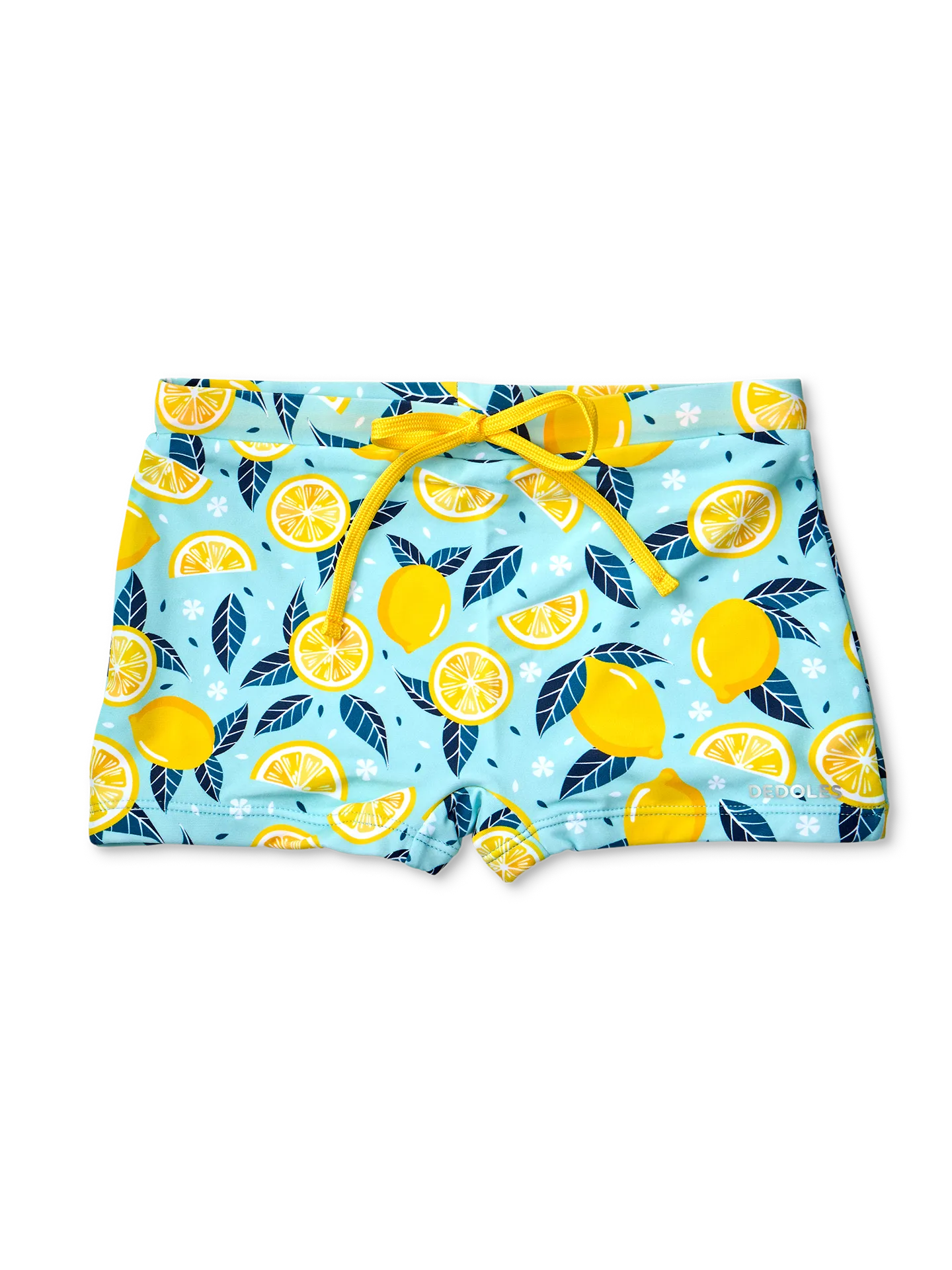 Lustige elastische Badeshorts für Kinder Sommerzitronen