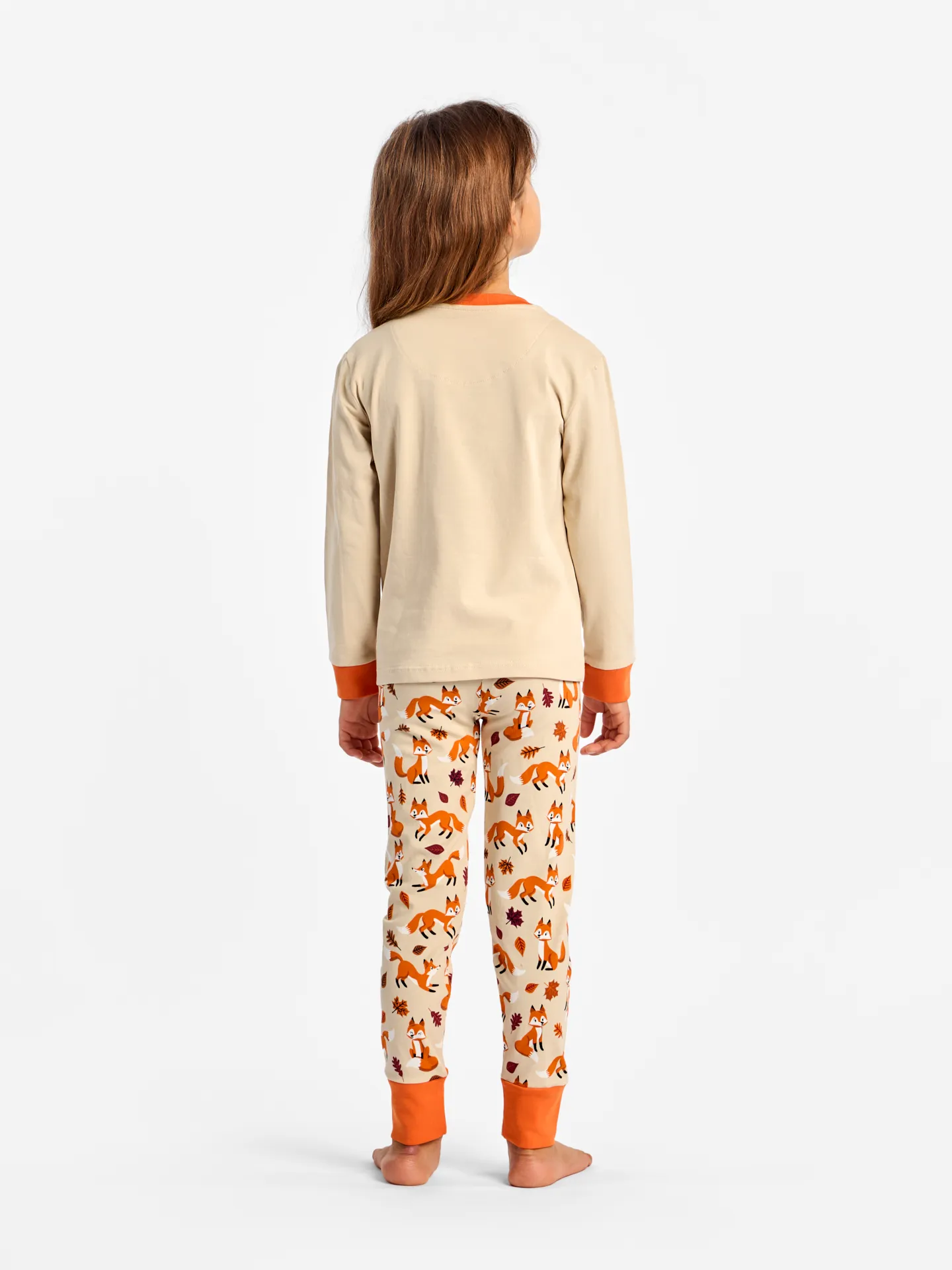 Lustiger Pyjama für Kinder Herbstfuchs - Image 4