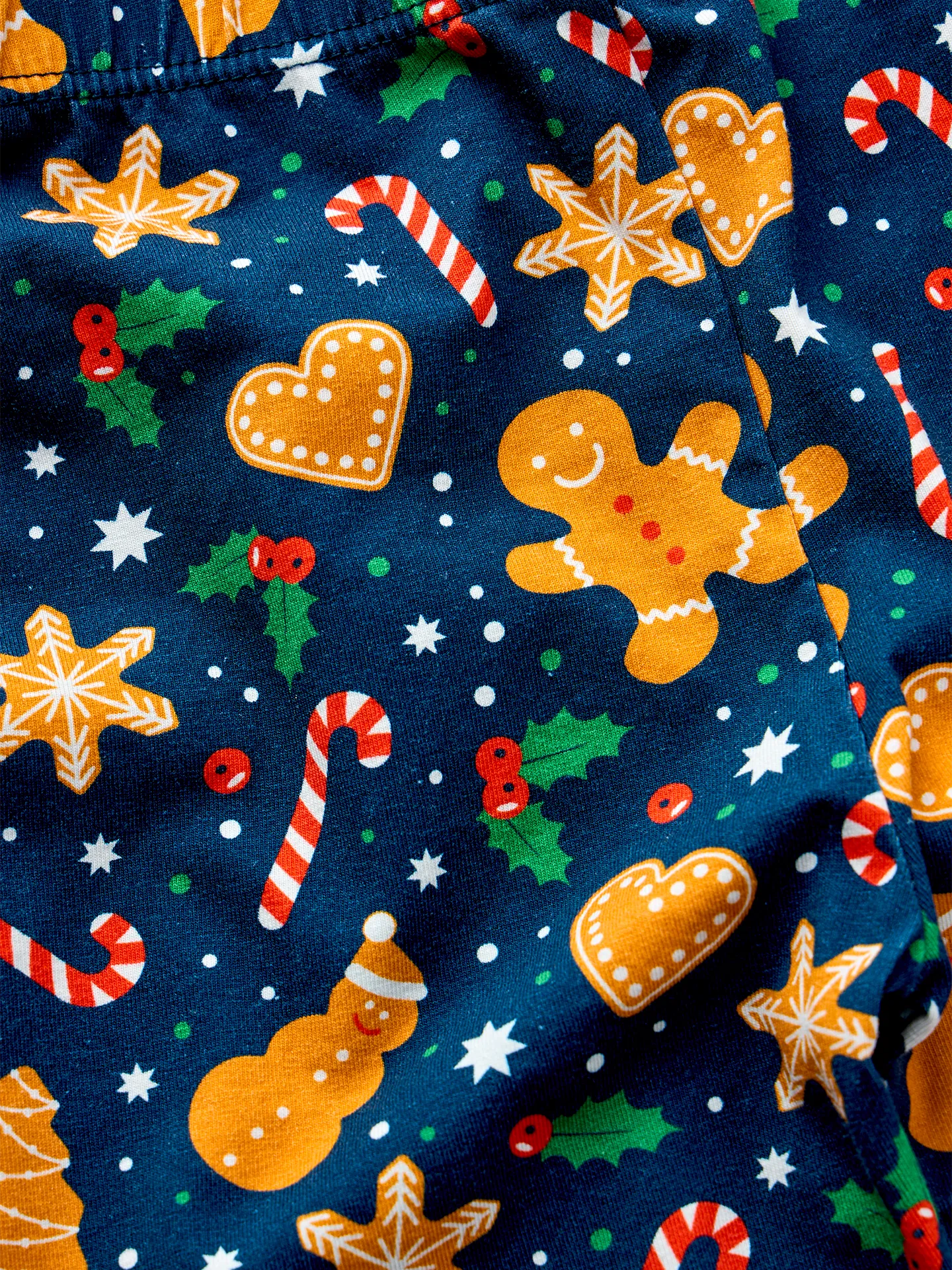 Lustiger Pyjama für Kinder Lebkuchen & Süßigkeiten - Image 2