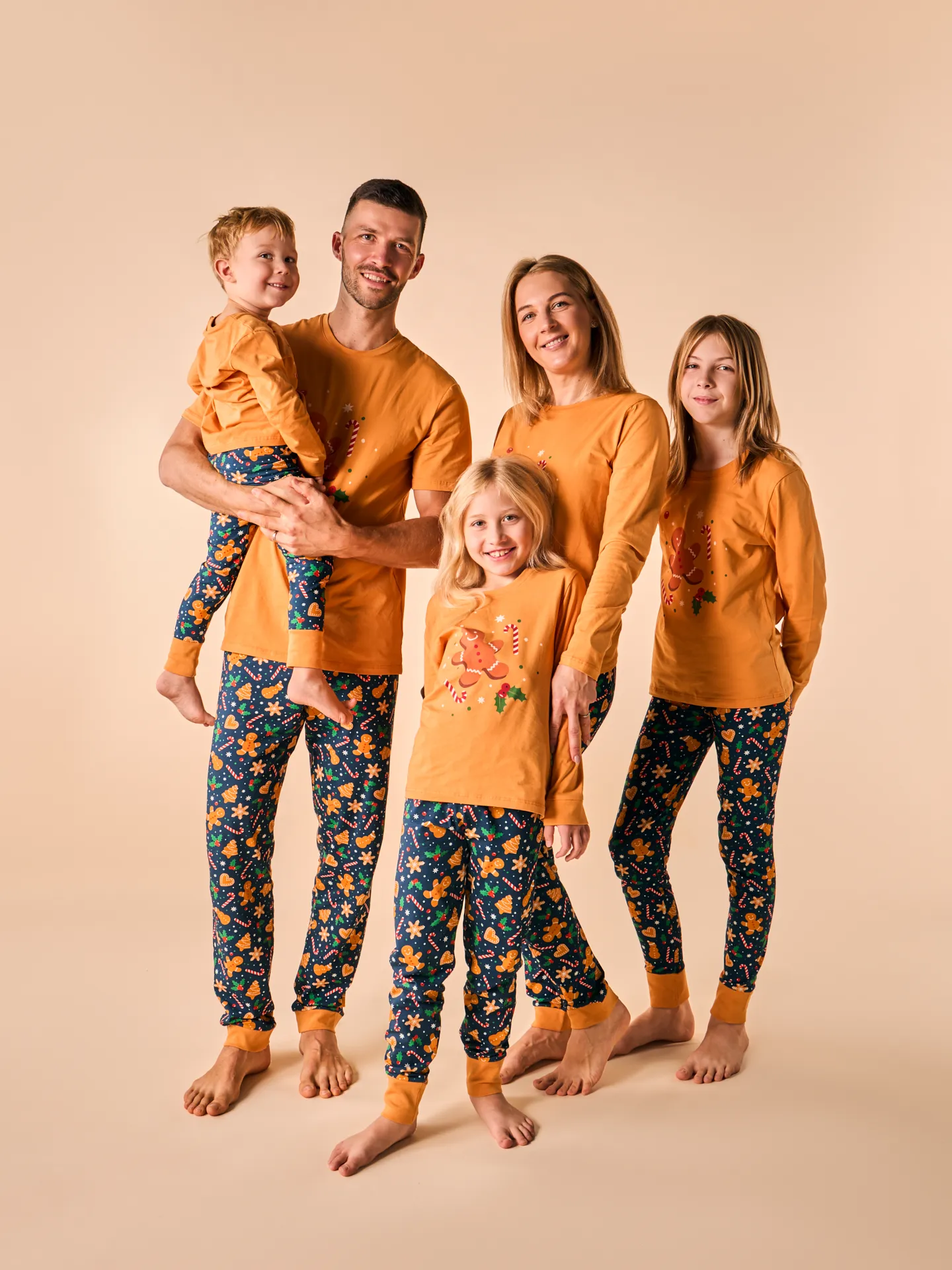 Lustiger Pyjama für Frauen Lebkuchen & Süßigkeiten - Image 6