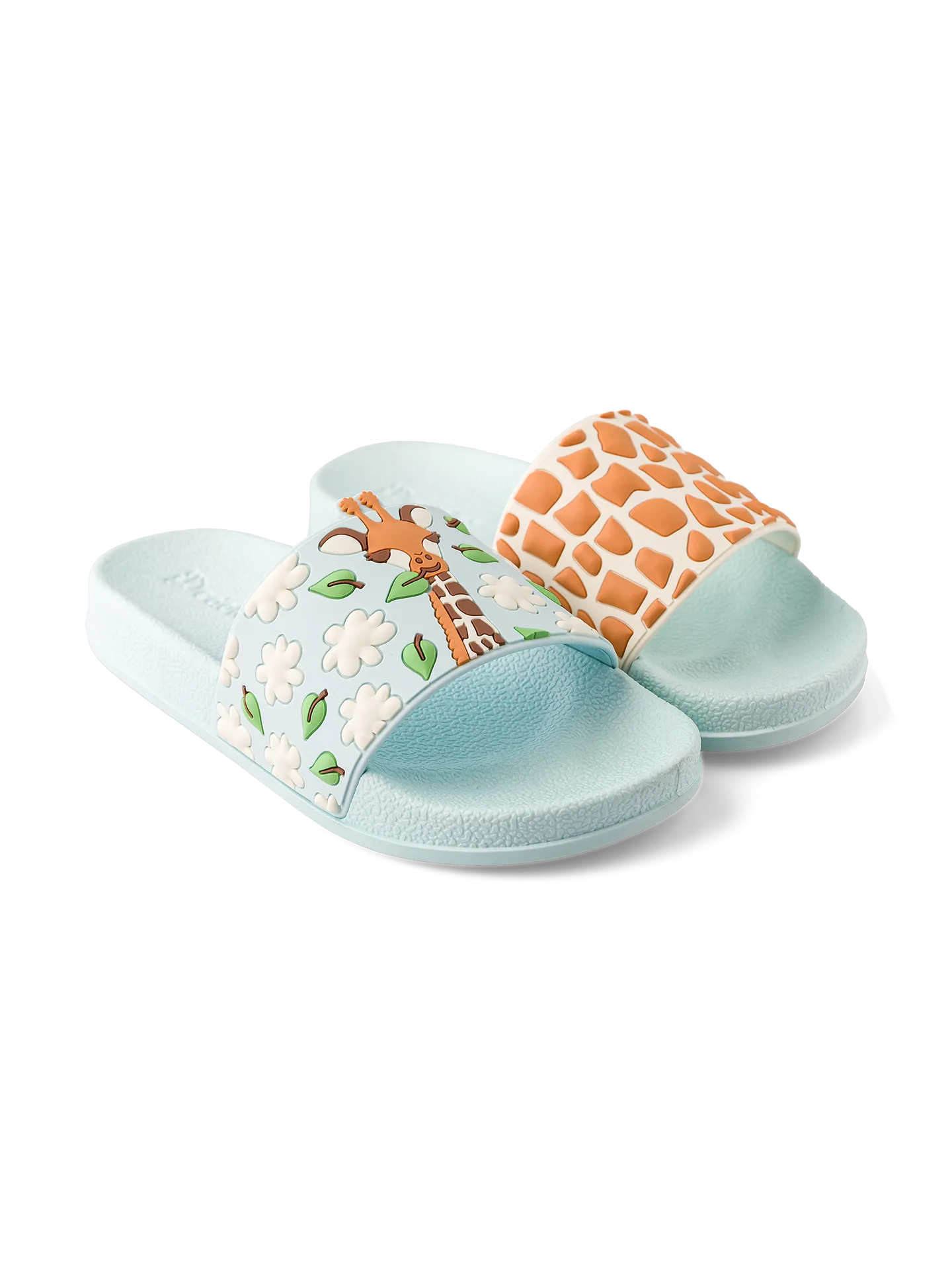 Lustige Pantoletten für Kinder Niedliche Giraffe - Image 2