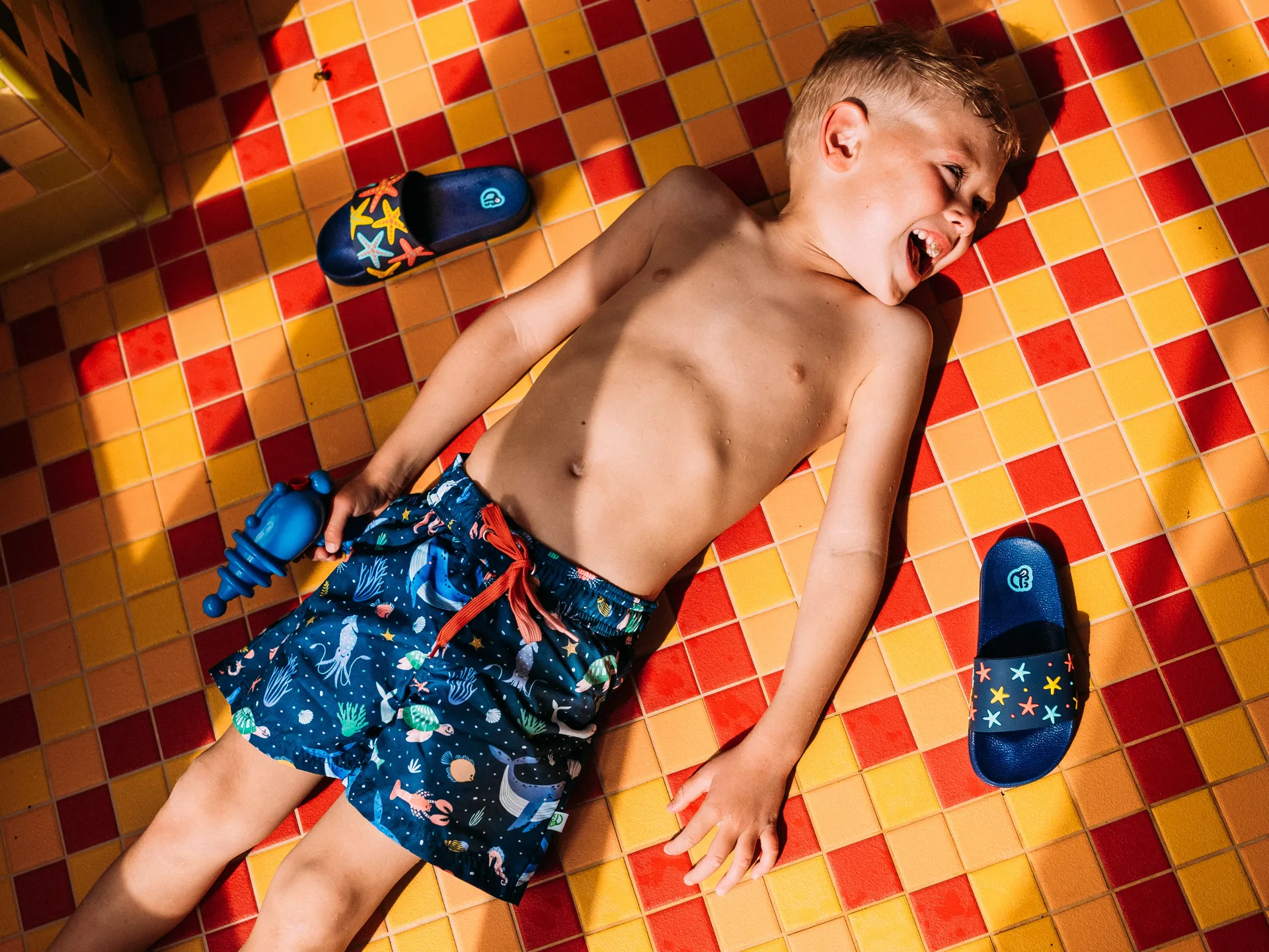 Lustige Pantoletten für Kinder Seestern - Image 4