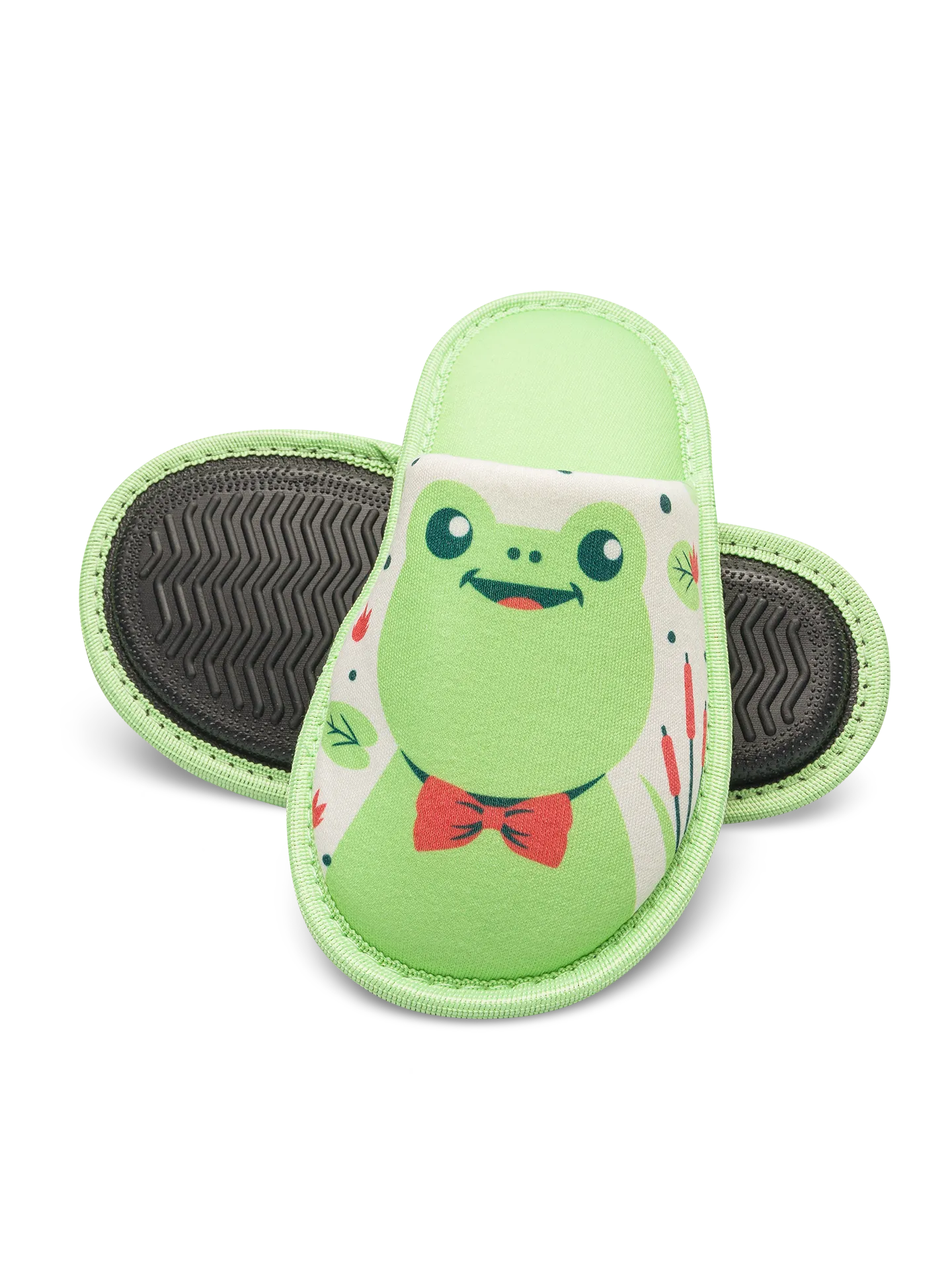 Lustige Hausschuhe für Kinder Kleiner Frosch - Image 3