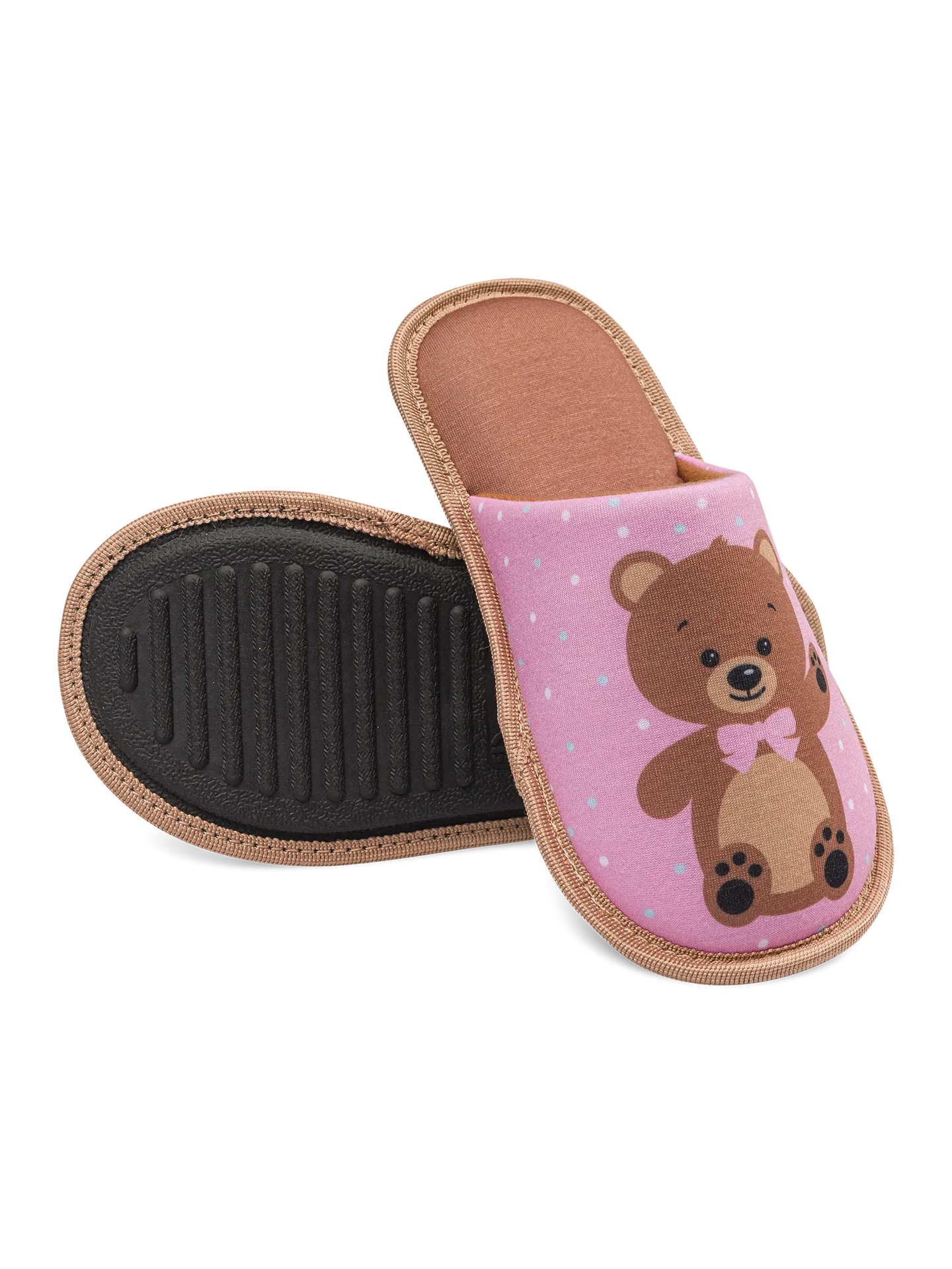 Lustige Hausschuhe für Kinder Teddybär - Image 3