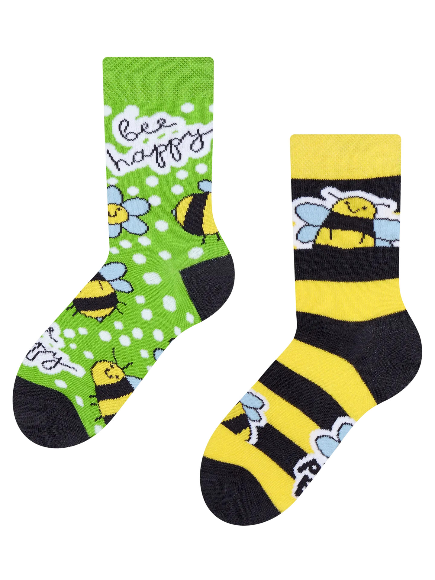 Lustige Kindersocken Bienen