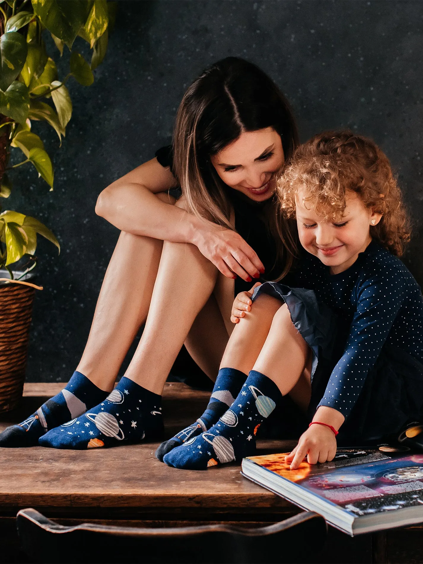 Lustige Kindersocken Kosmos - Image 3