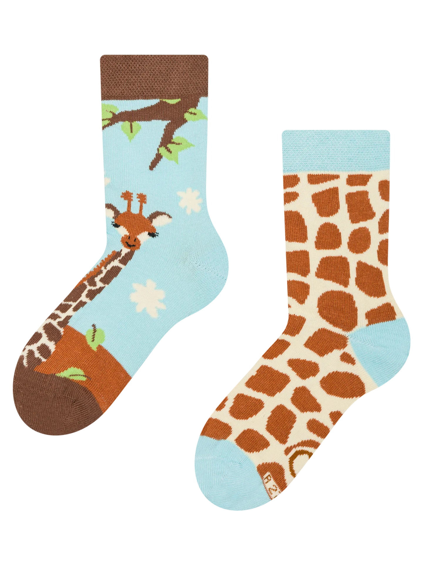 Lustige Kindersocken Niedliche Giraffe