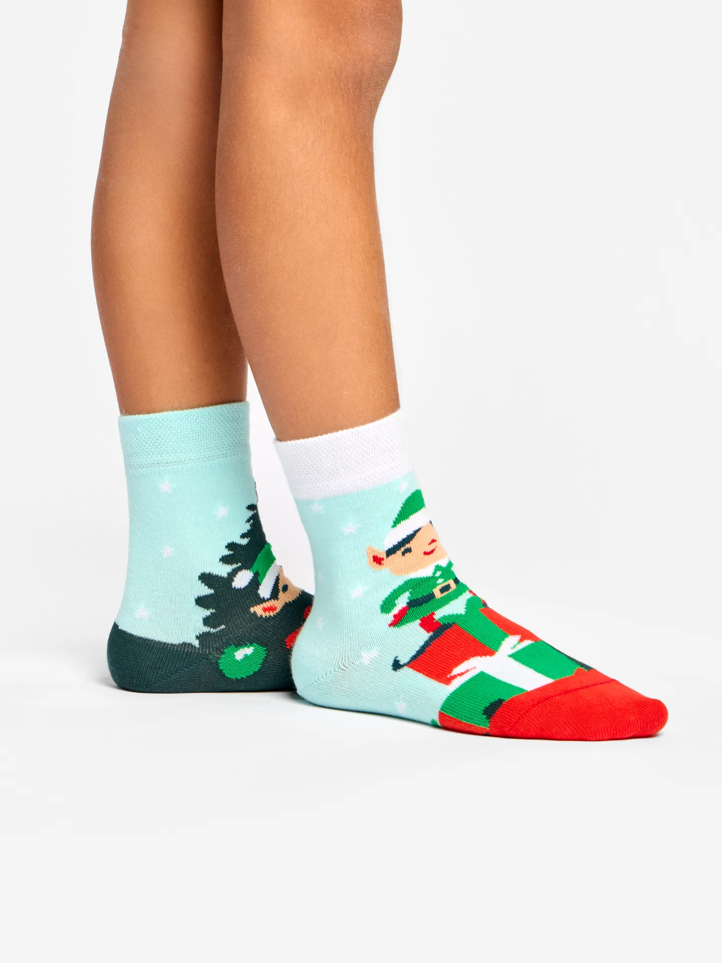 Lustige Kindersocken Elfen & Geschenke - Image 3