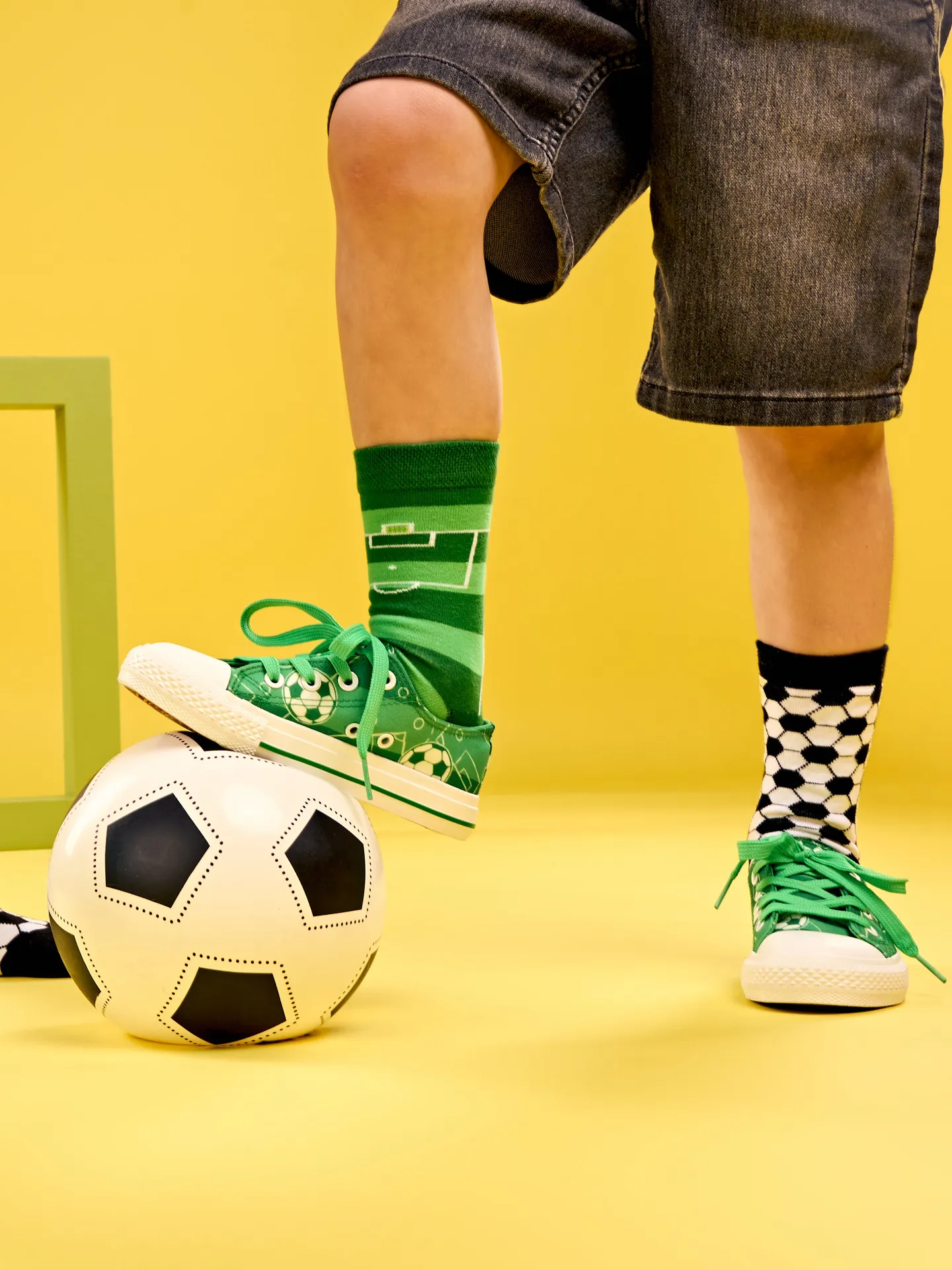 Lustige Kindersocken Fußball - Image 2