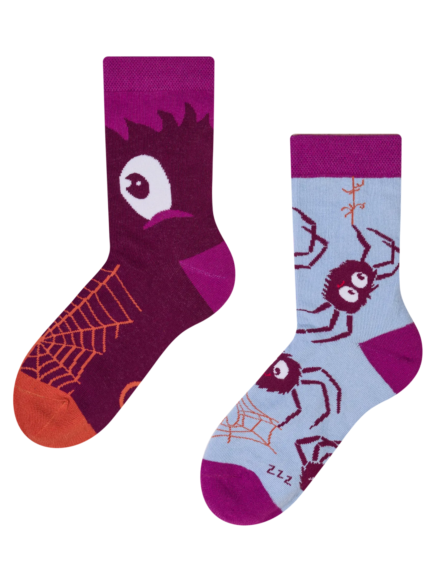 Lustige Kindersocken Lustige Spinnen