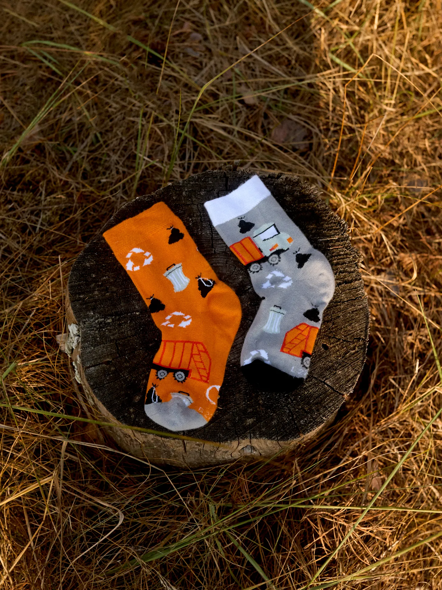 Lustige Kindersocken Müllwagen - Image 5