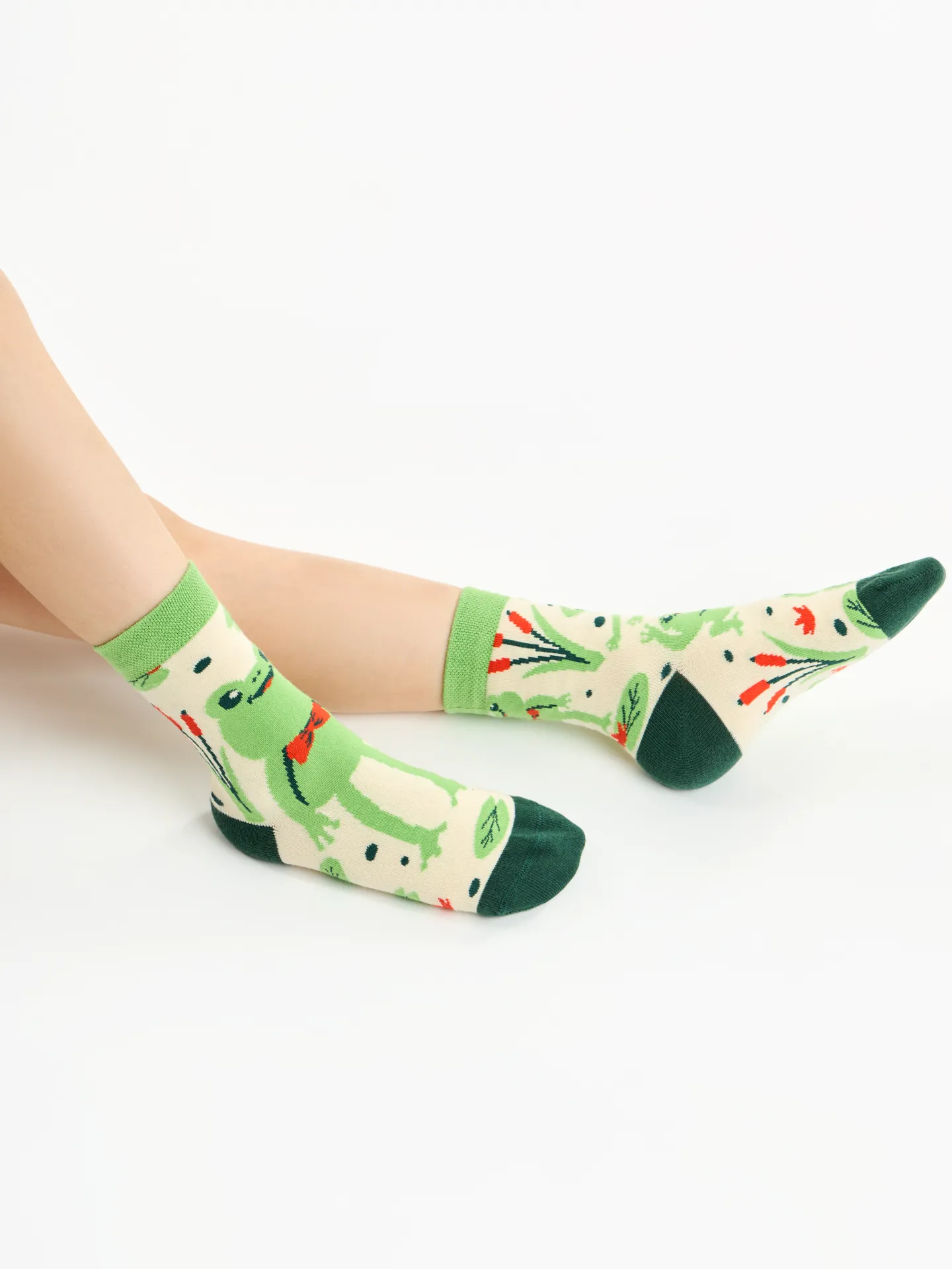 Lustige Kindersocken Kleiner Frosch - Image 2