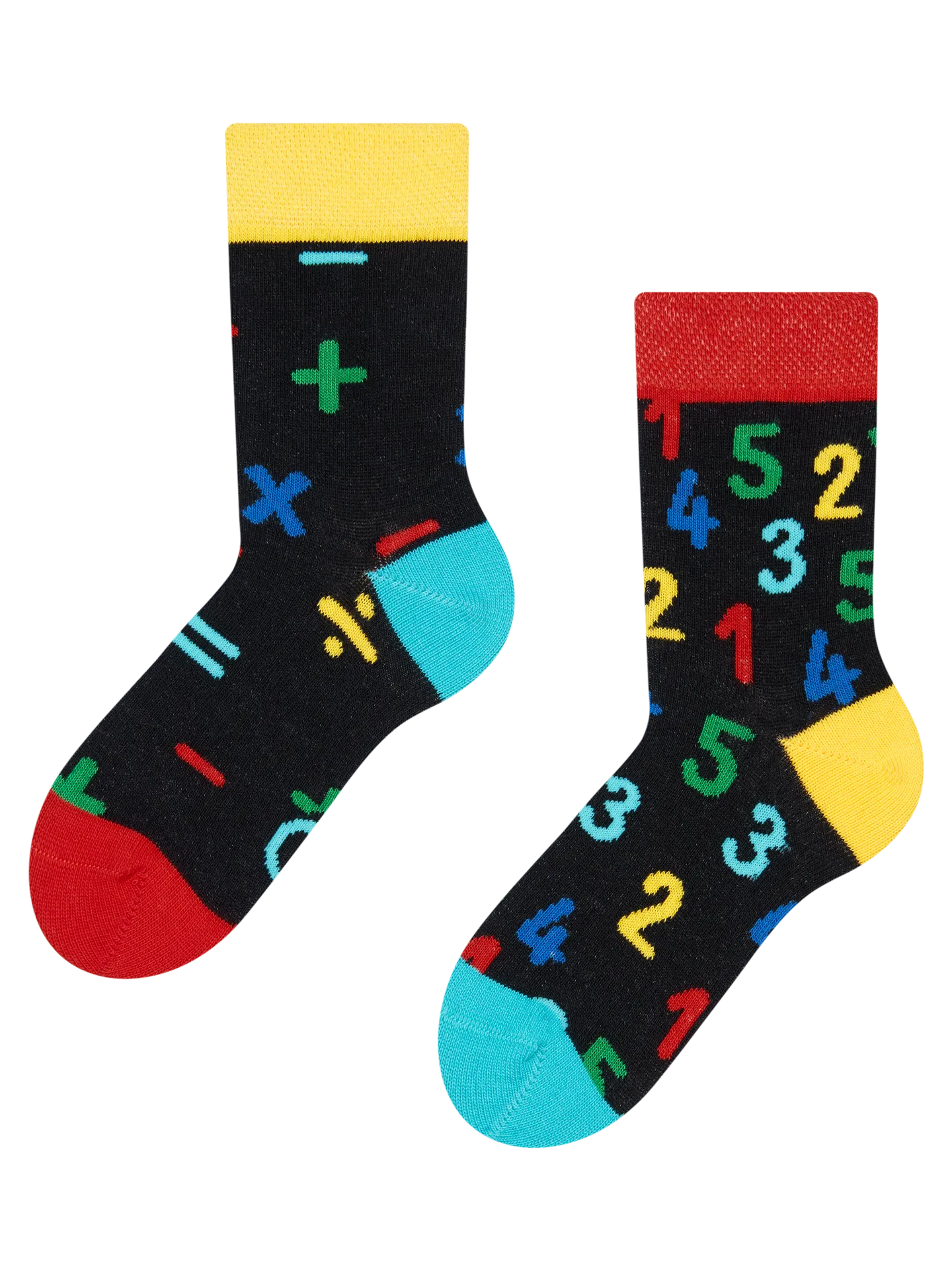 Lustige Kindersocken Zahlen
