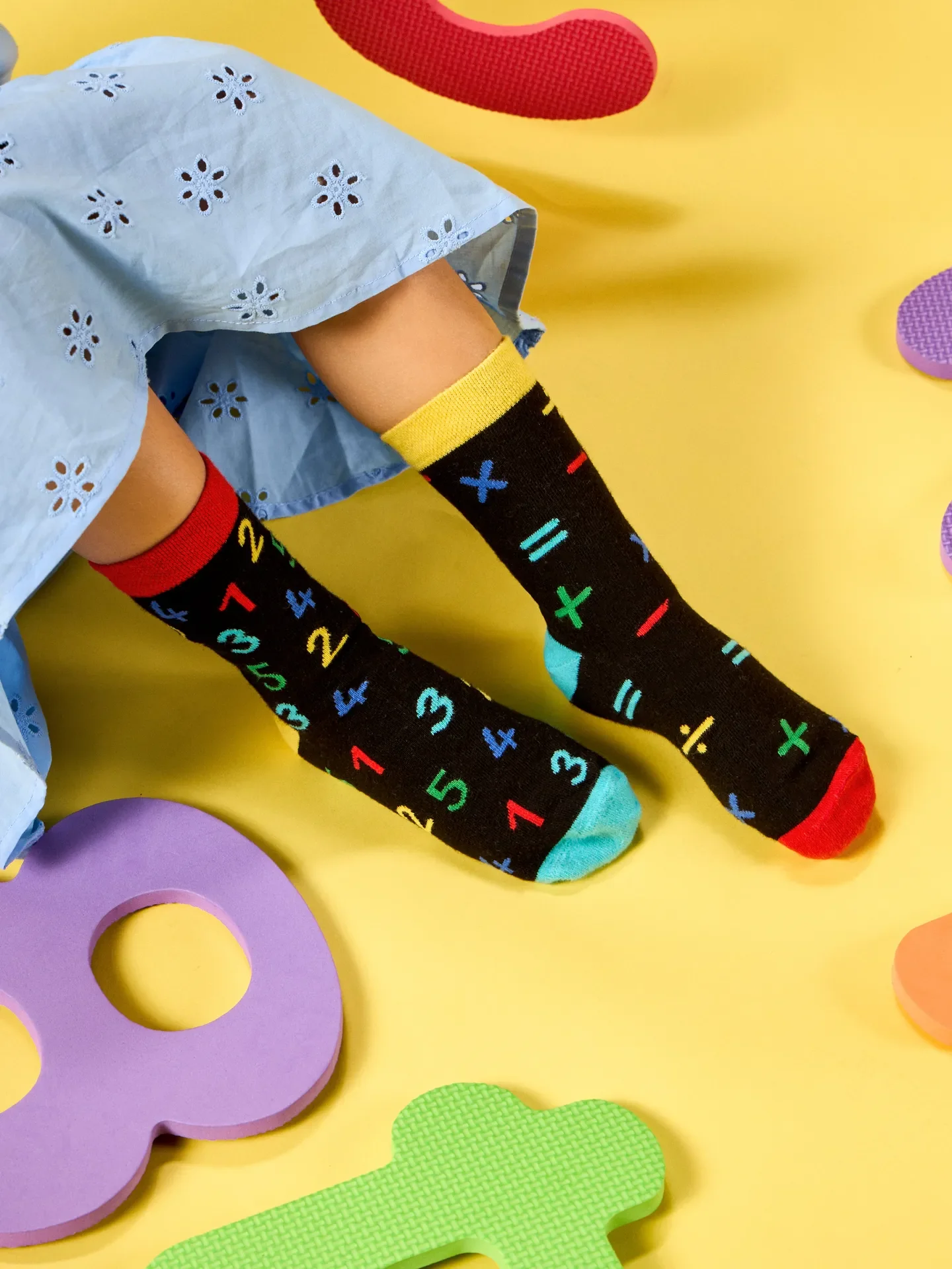 Lustige Kindersocken Zahlen - Image 2