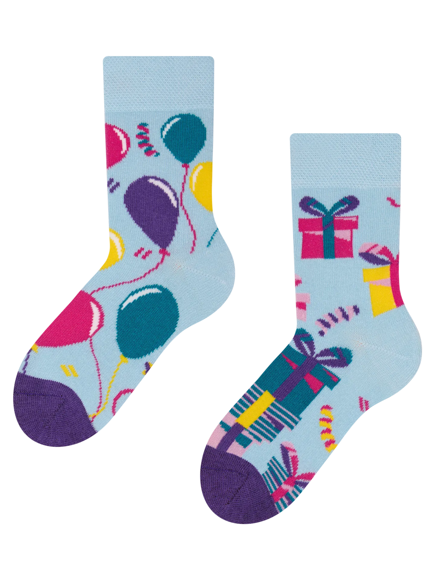 Lustige Kindersocken Party