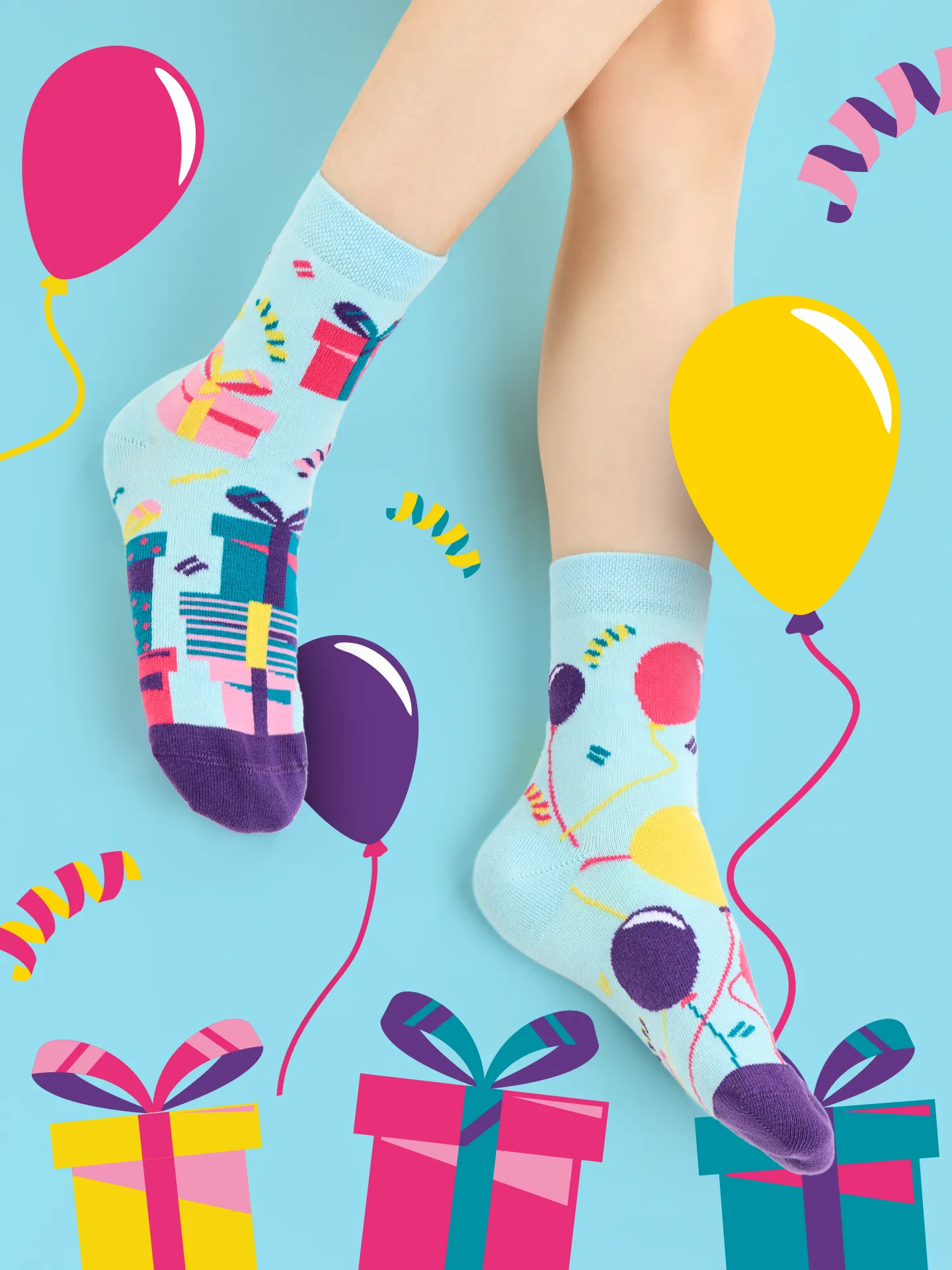 Lustige Kindersocken Party - Image 4