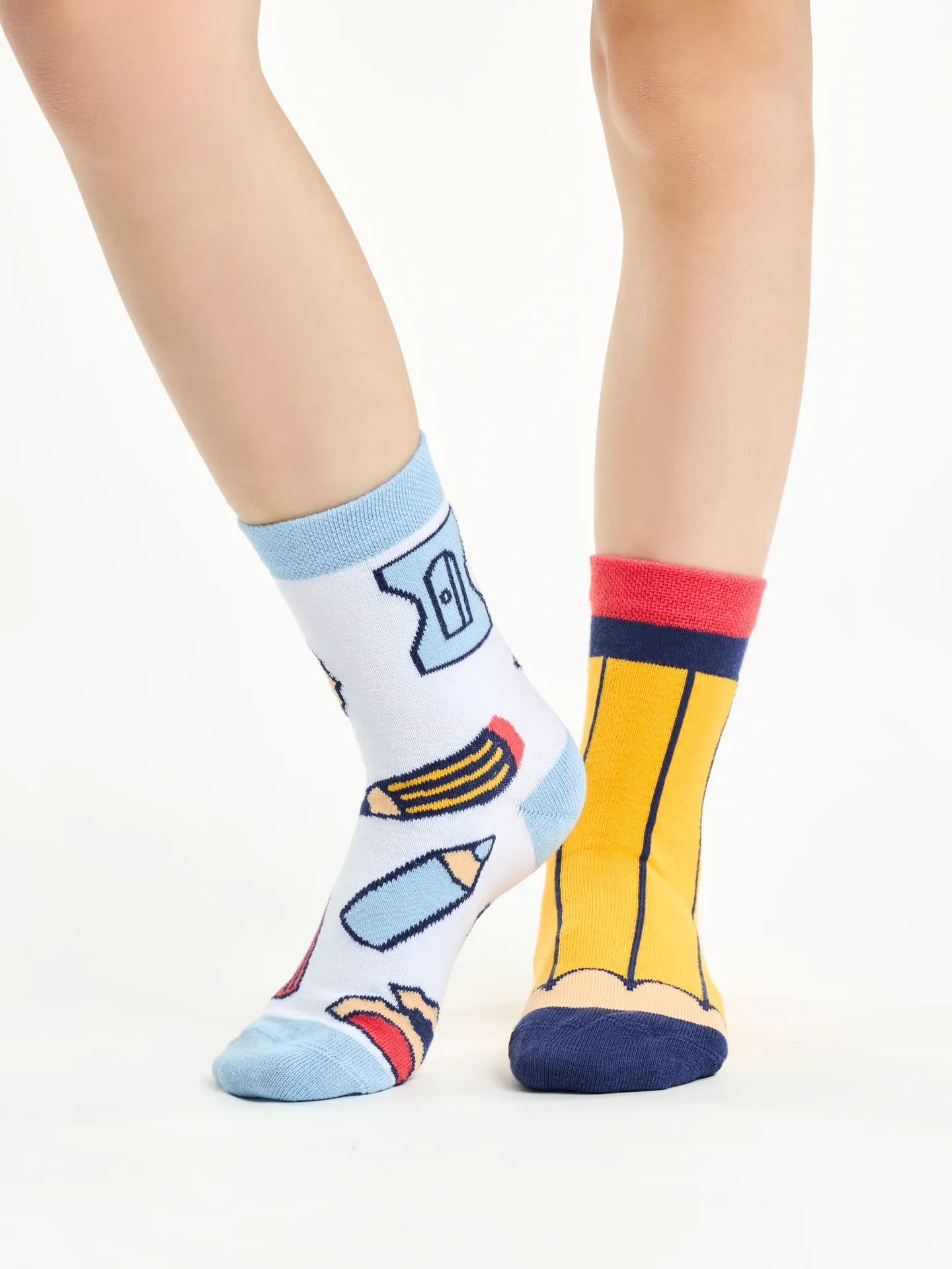 Lustige Kindersocken Bleistift - Image 2