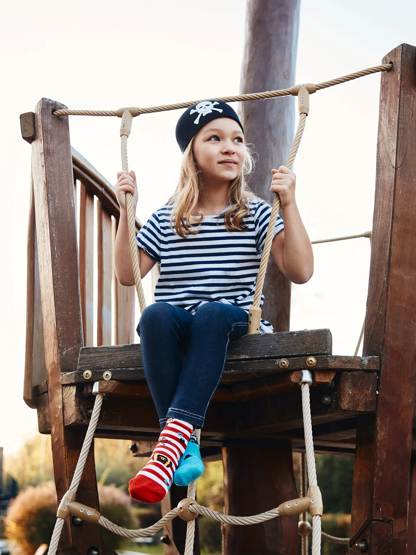 Lustige Kindersocken Pirat - Image 2