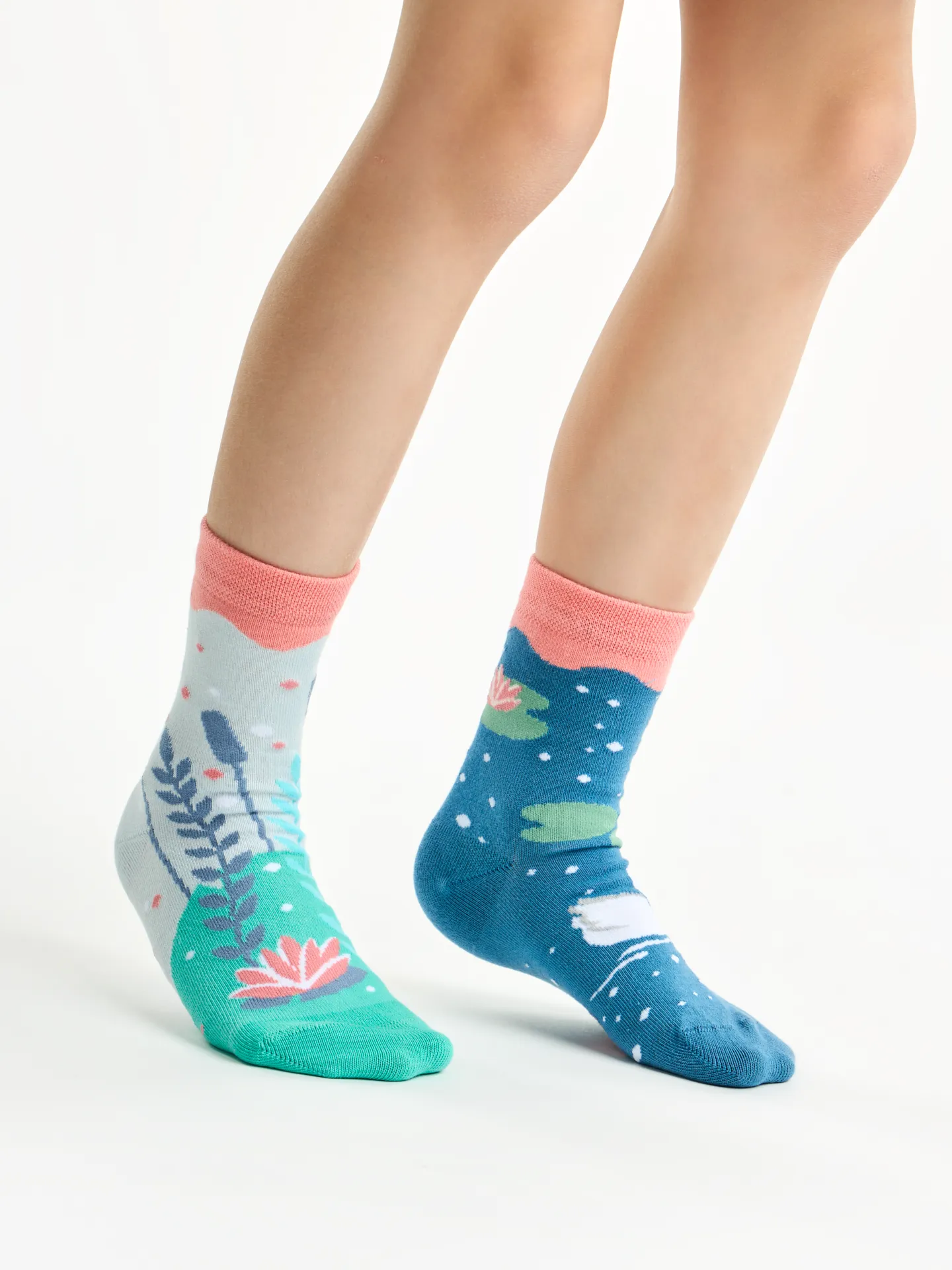Lustige Kindersocken Schwäne - Image 2