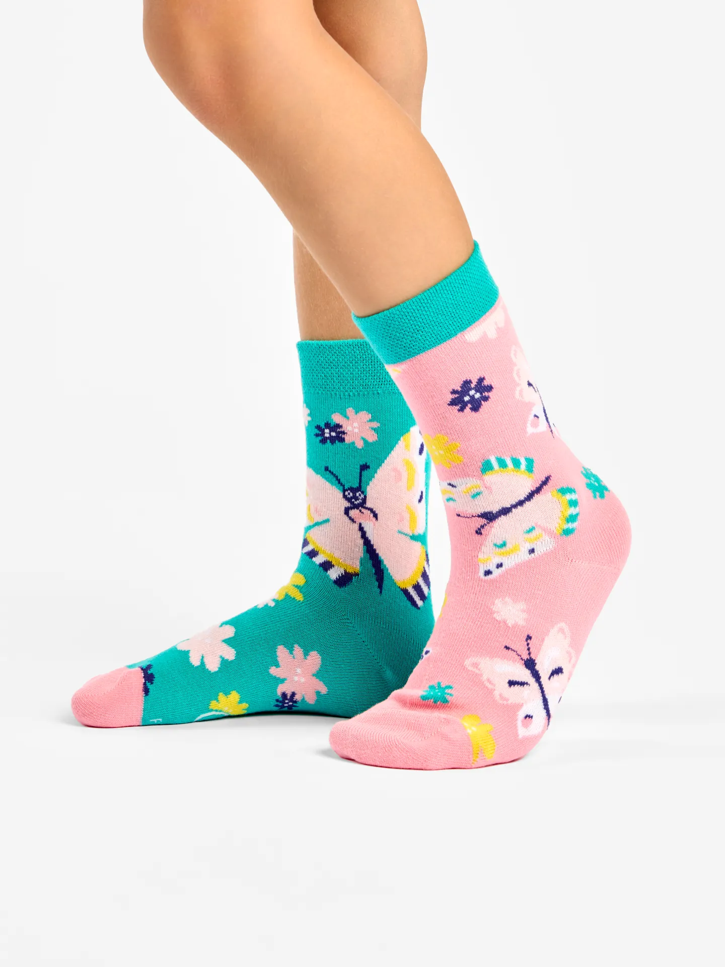 Lustige Kindersocken Süße Schmetterlinge - Image 2