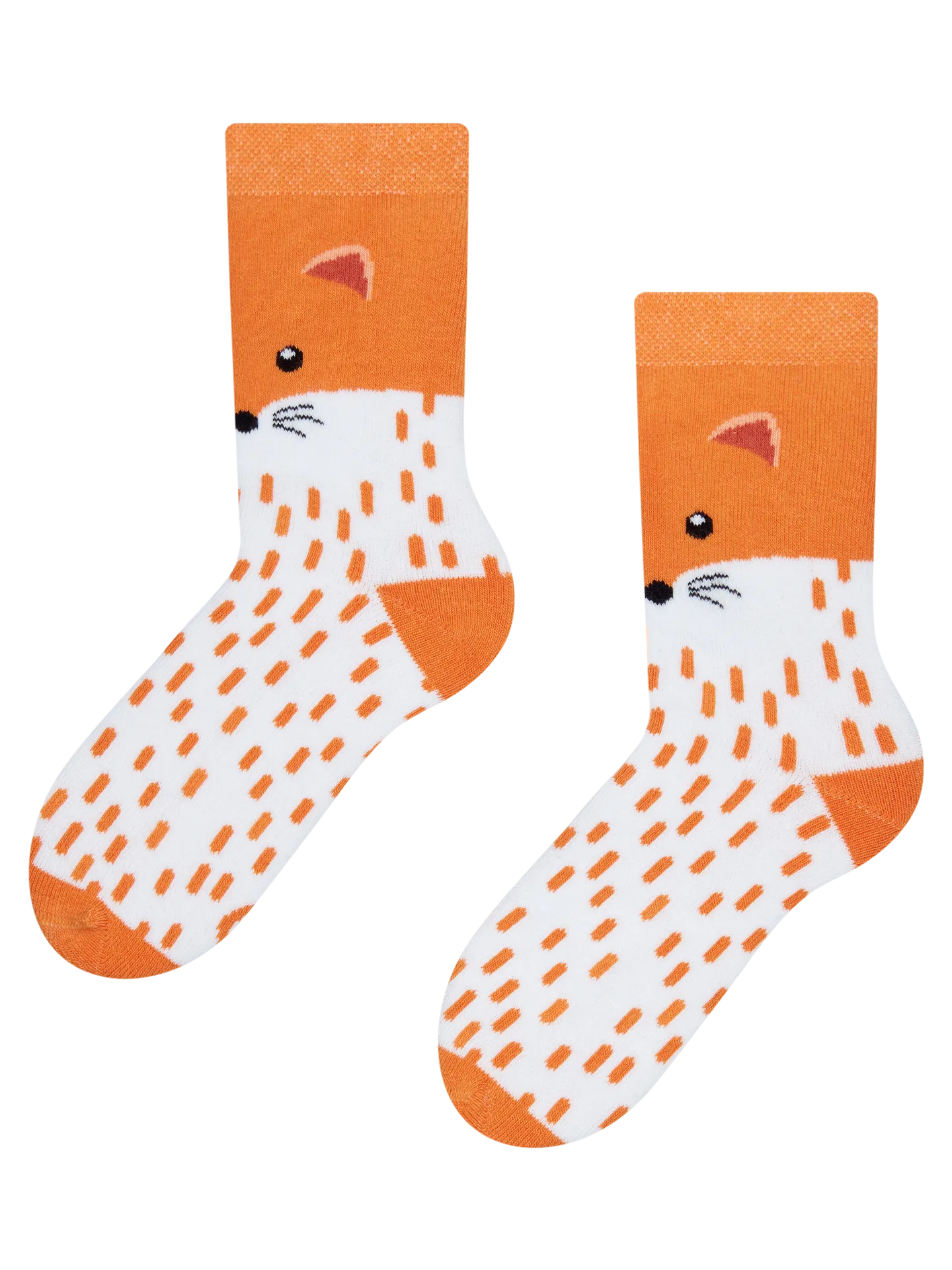 Lustige warme Socken für Kinder Flauschiger Fuchs