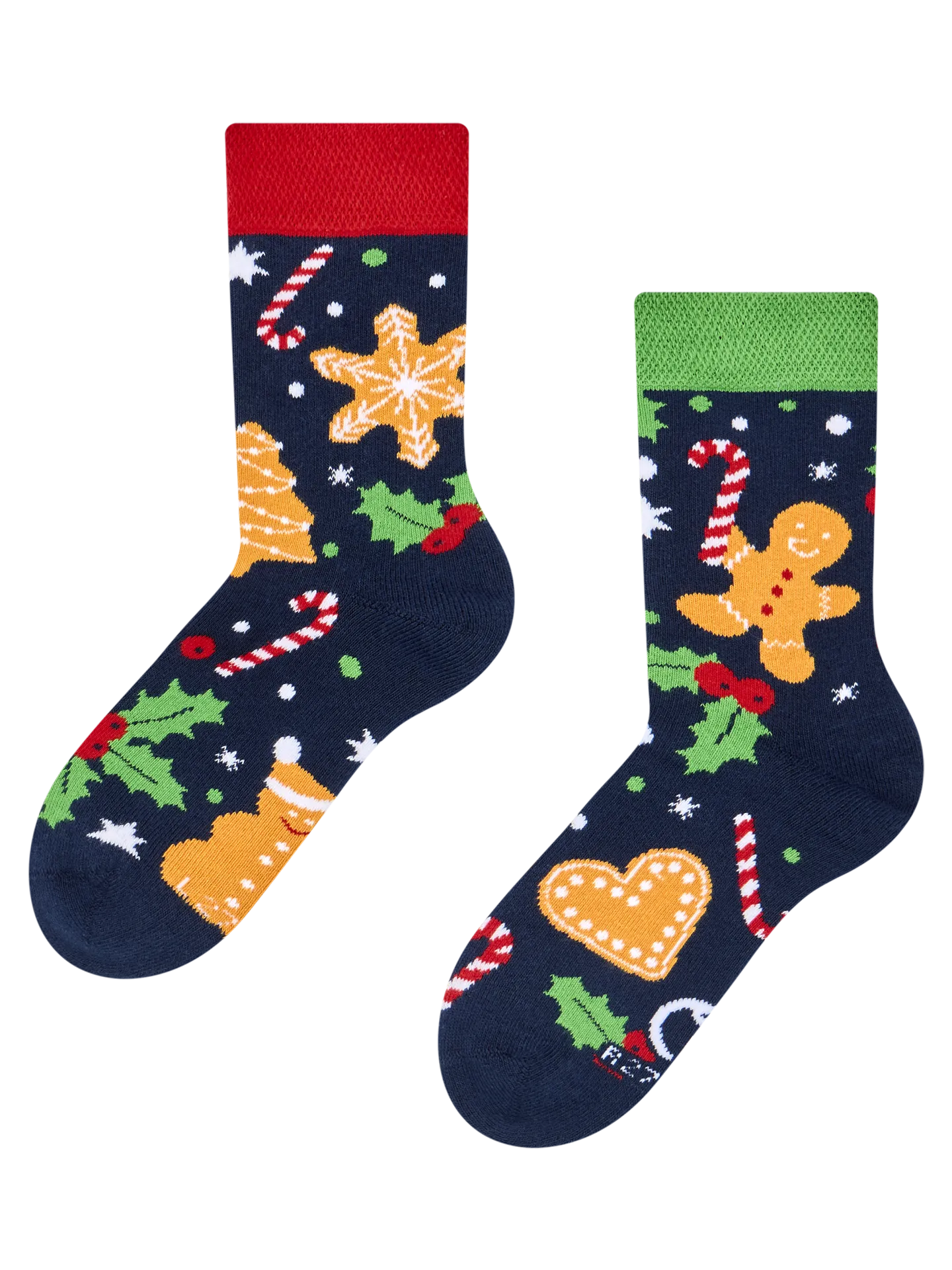 Warme Kindersocken Lebkuchen & Süßigkeiten