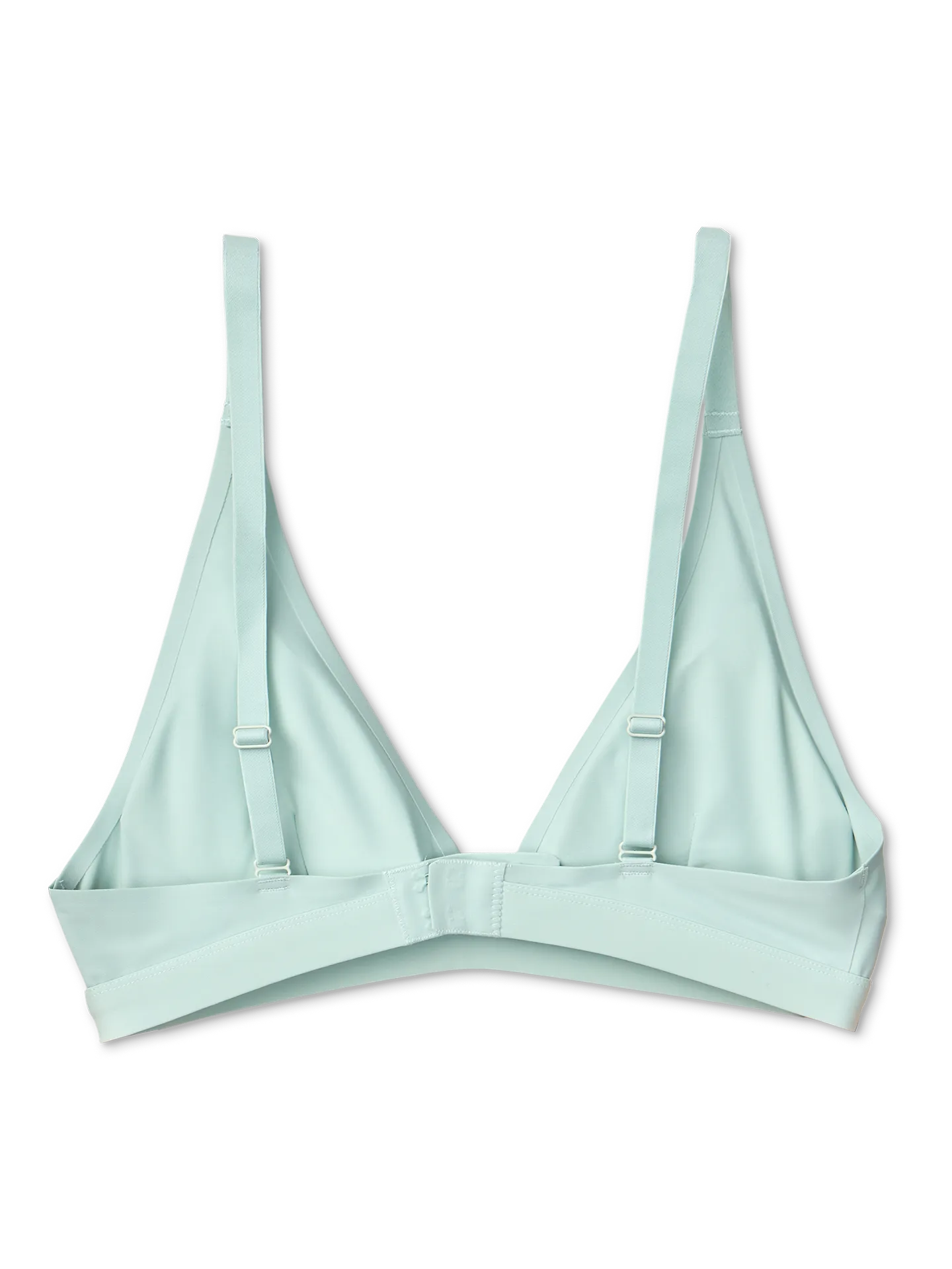 Hellgrüne nahtlose Bralette in Triangelform - Image 2
