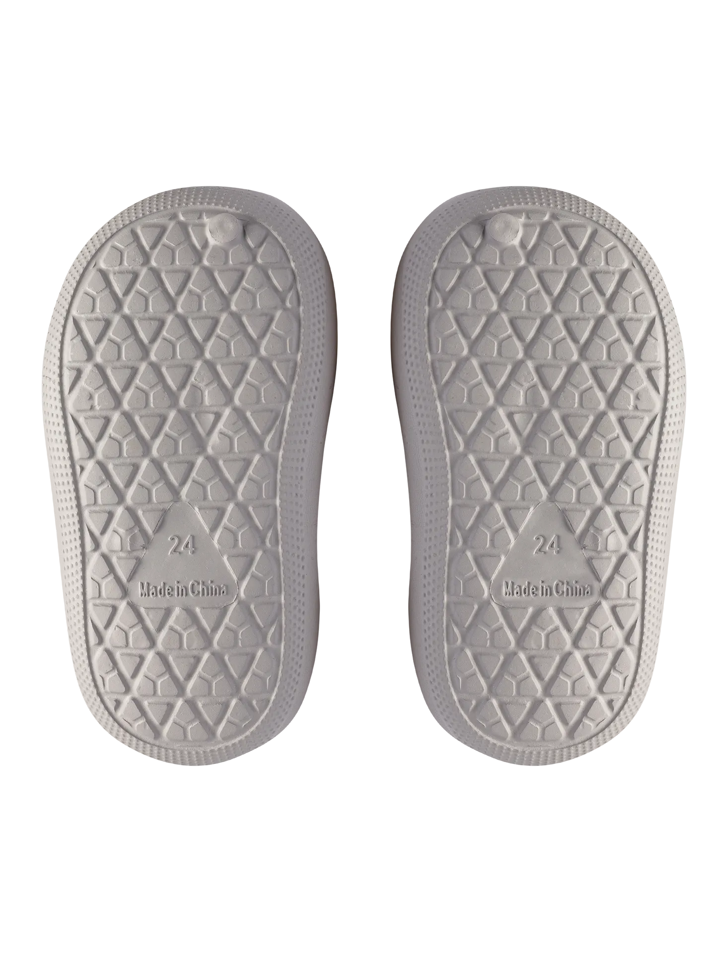 Hellgraue Clog-Sandalen für Kinder - Image 3