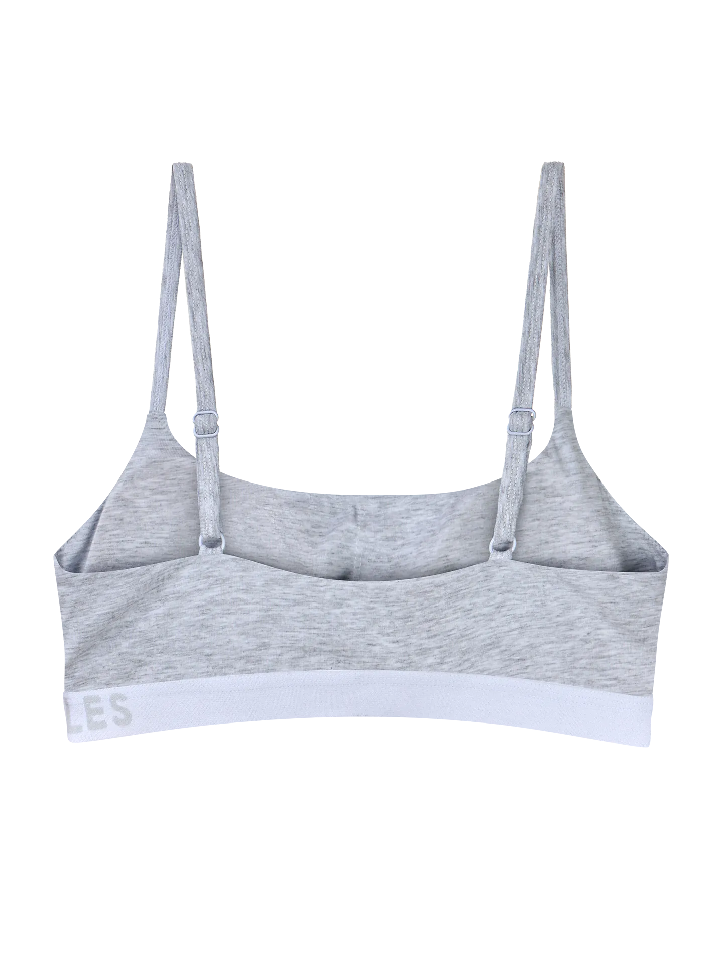 Hellgraue melierte Modal-Damenbralette - Image 5