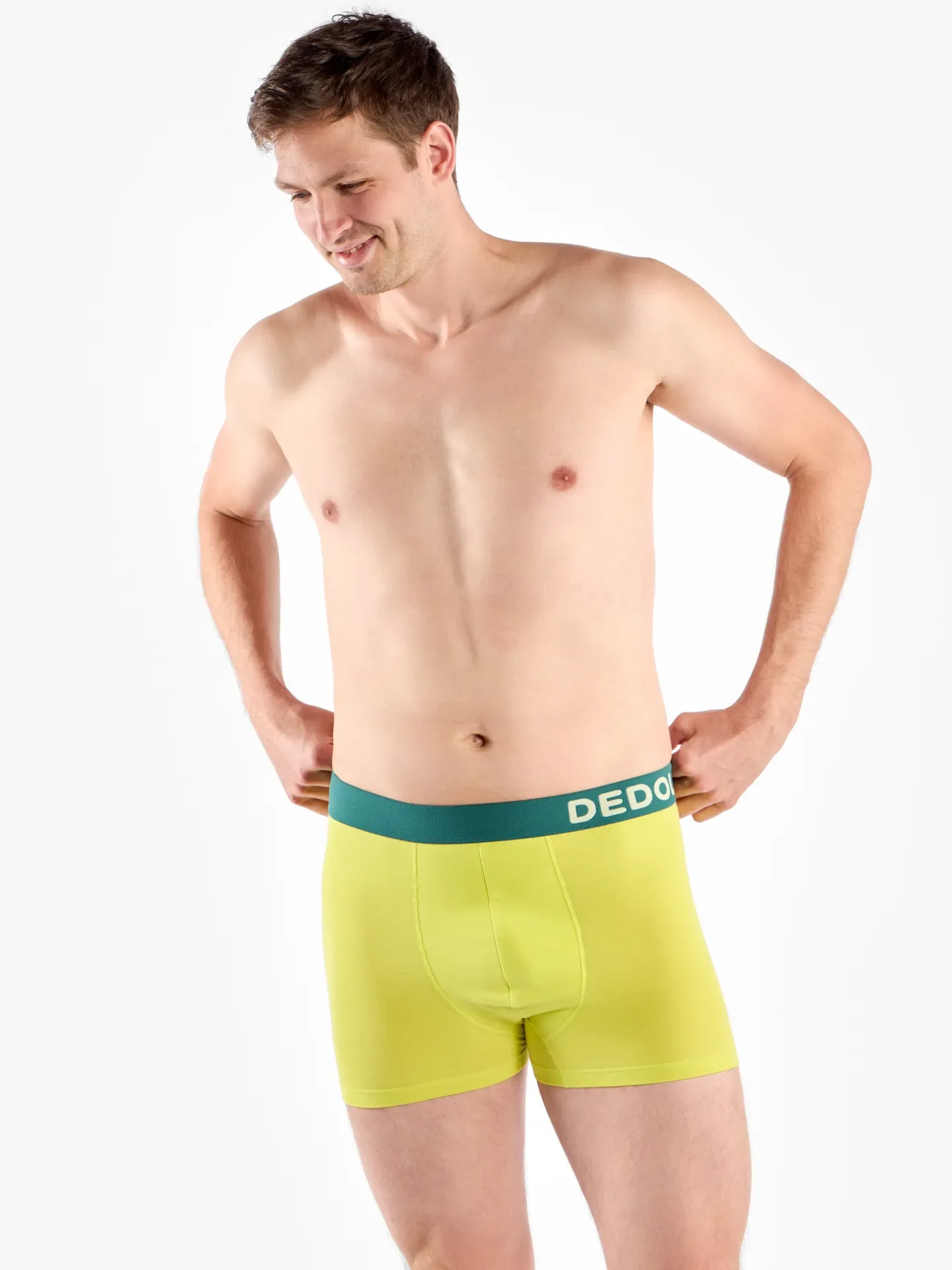 Helle Limette Boxershorts für Männer - Image 5