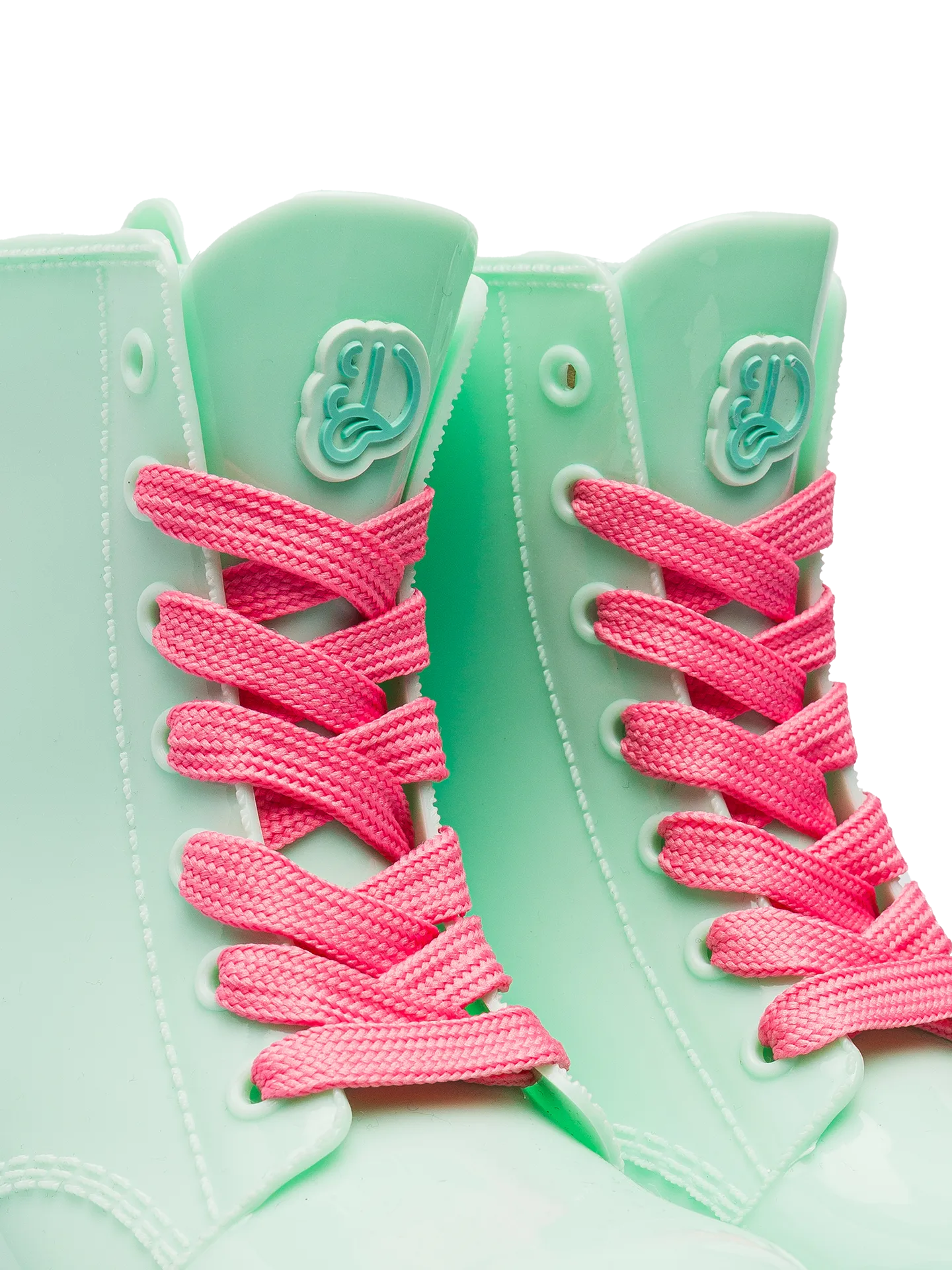 Helle Minze Regenstiefel für Kinder - Image 4