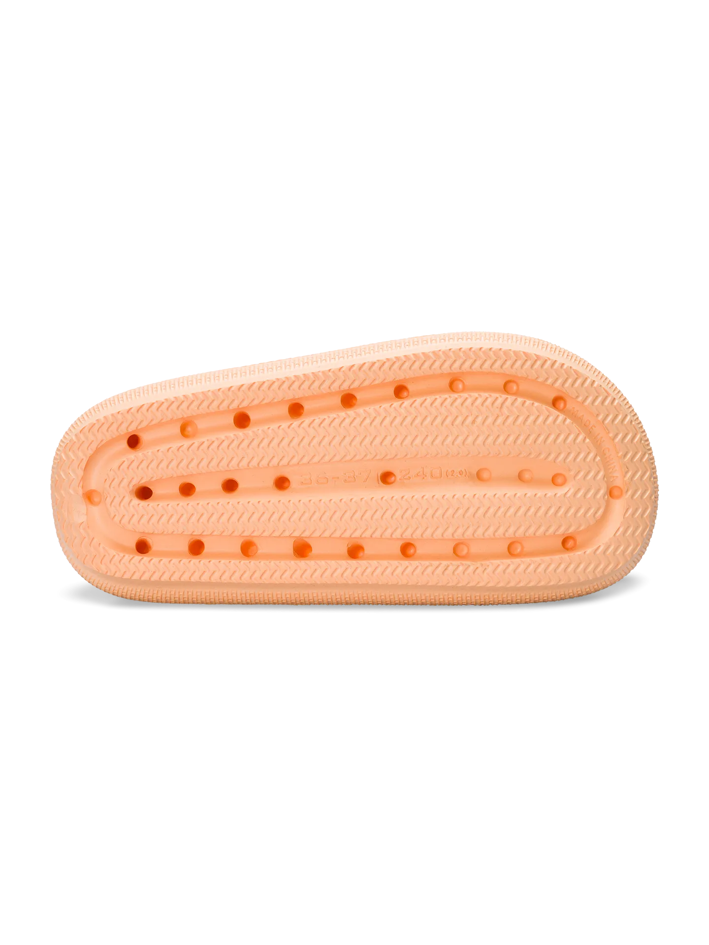 Helles Pfirsichorange Plateausandalen für Frauen - Image 4