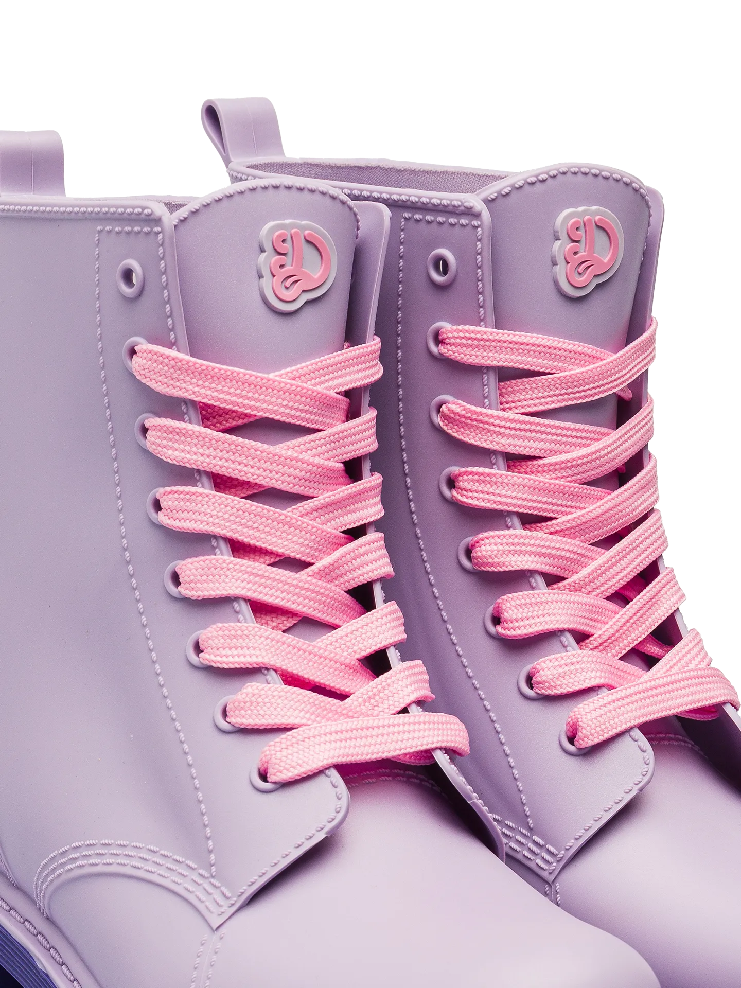 Hellviolette Regenstiefel für Frauen - Image 4
