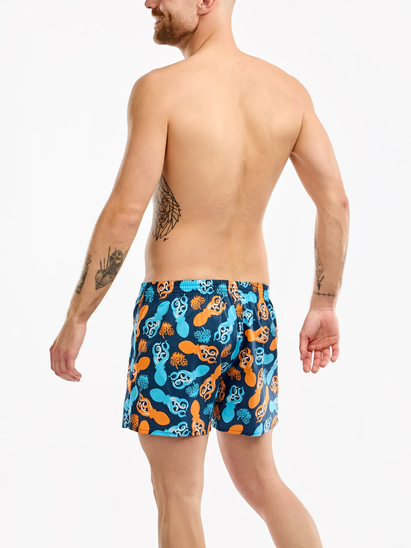 Shorts für Männer Tintenfisch - Image 4