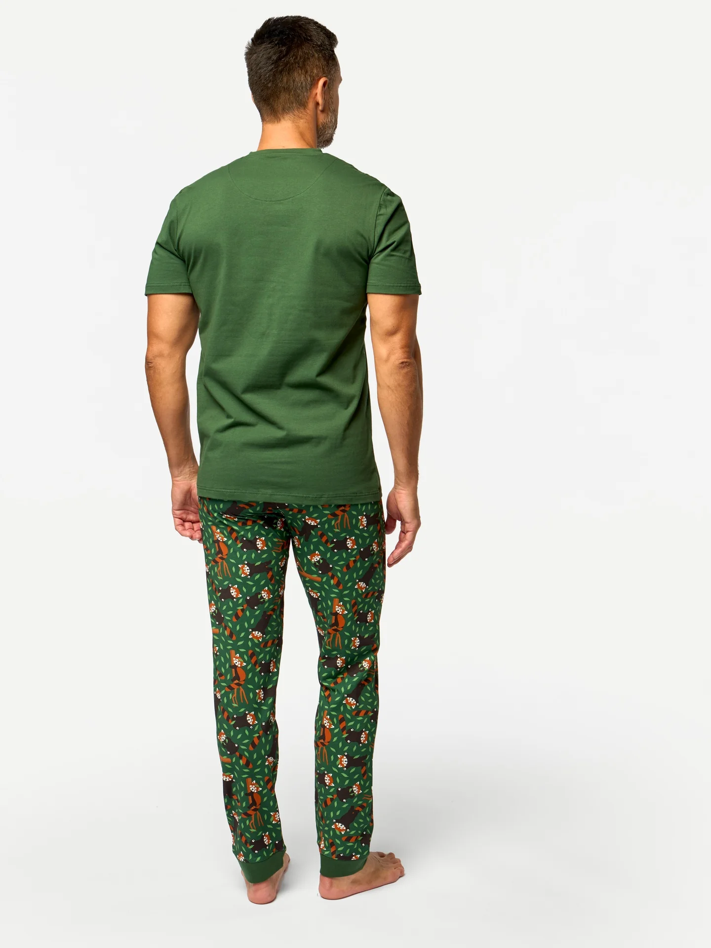 Lustiger Pyjama für Männer Roter Panda - Image 5