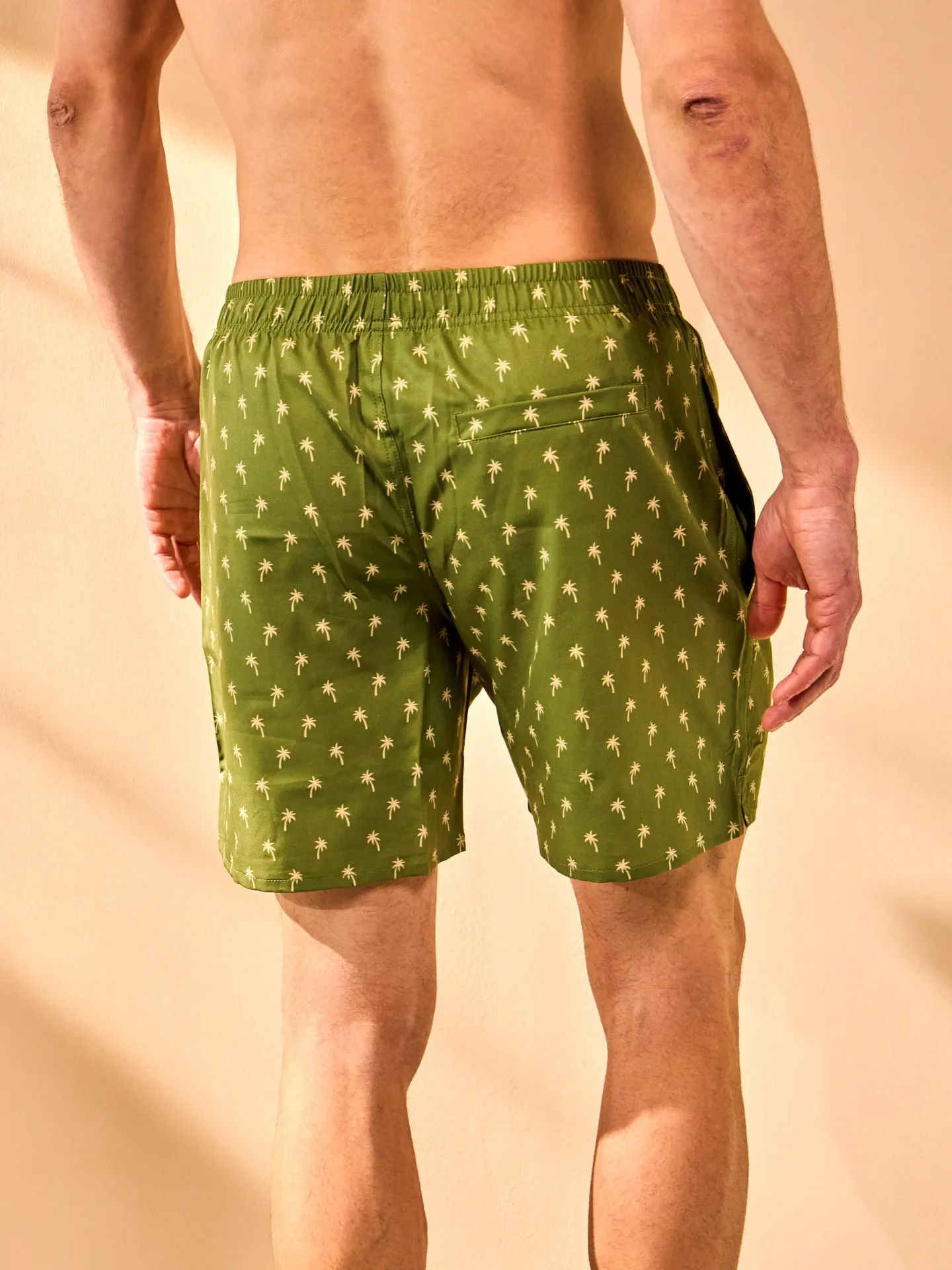 Lustige Badeshorts für Männer Palmen - Image 3