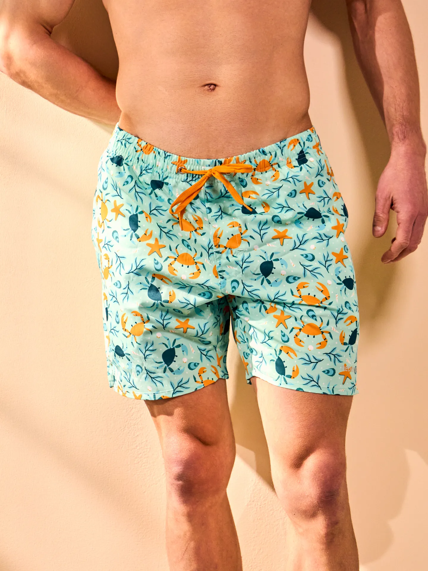 Lustige Badeshorts für Männer Meereskrabbe - Image 3