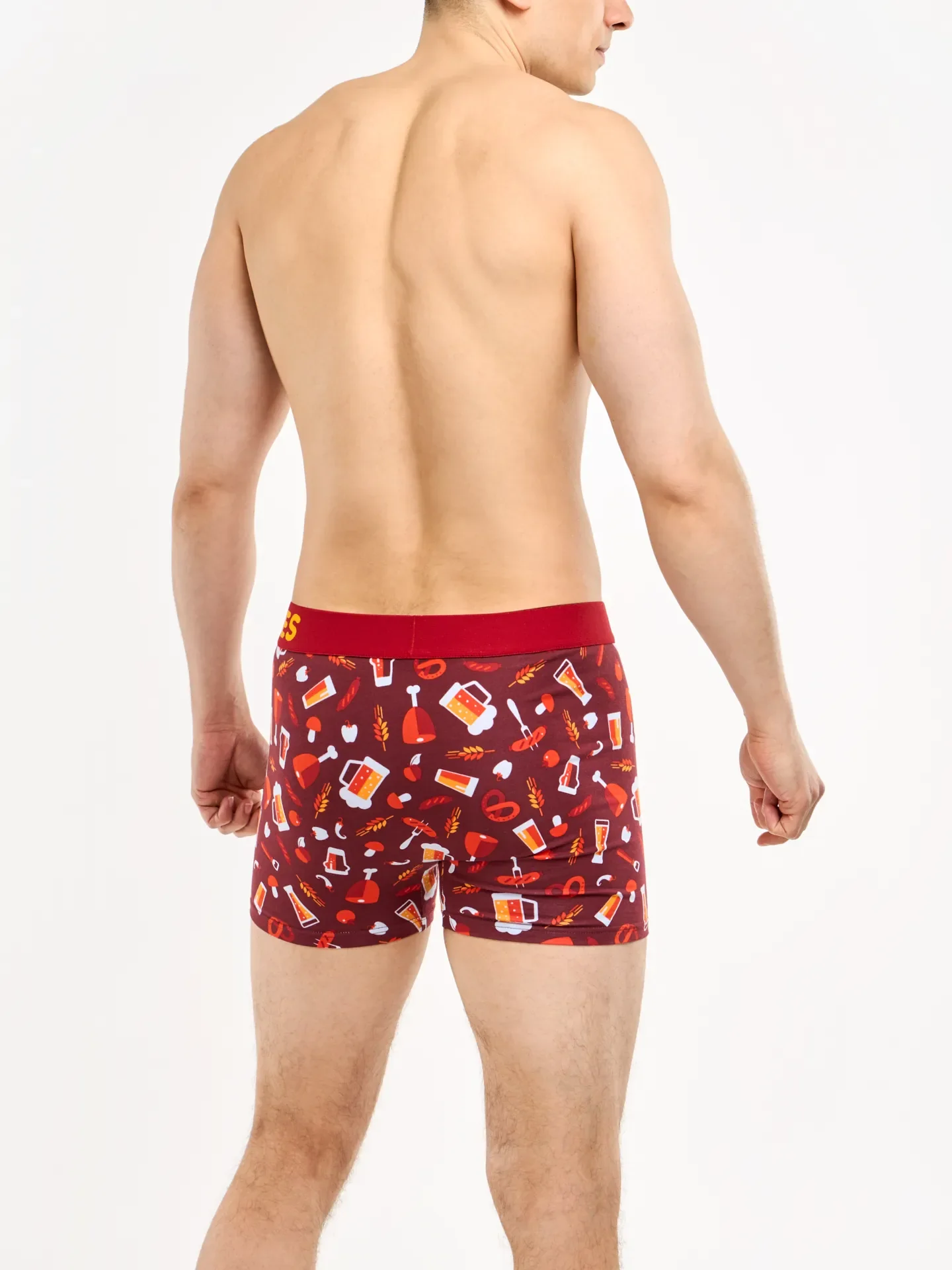 Lustige Boxershorts für Männer Bier und Barbecue - Image 4