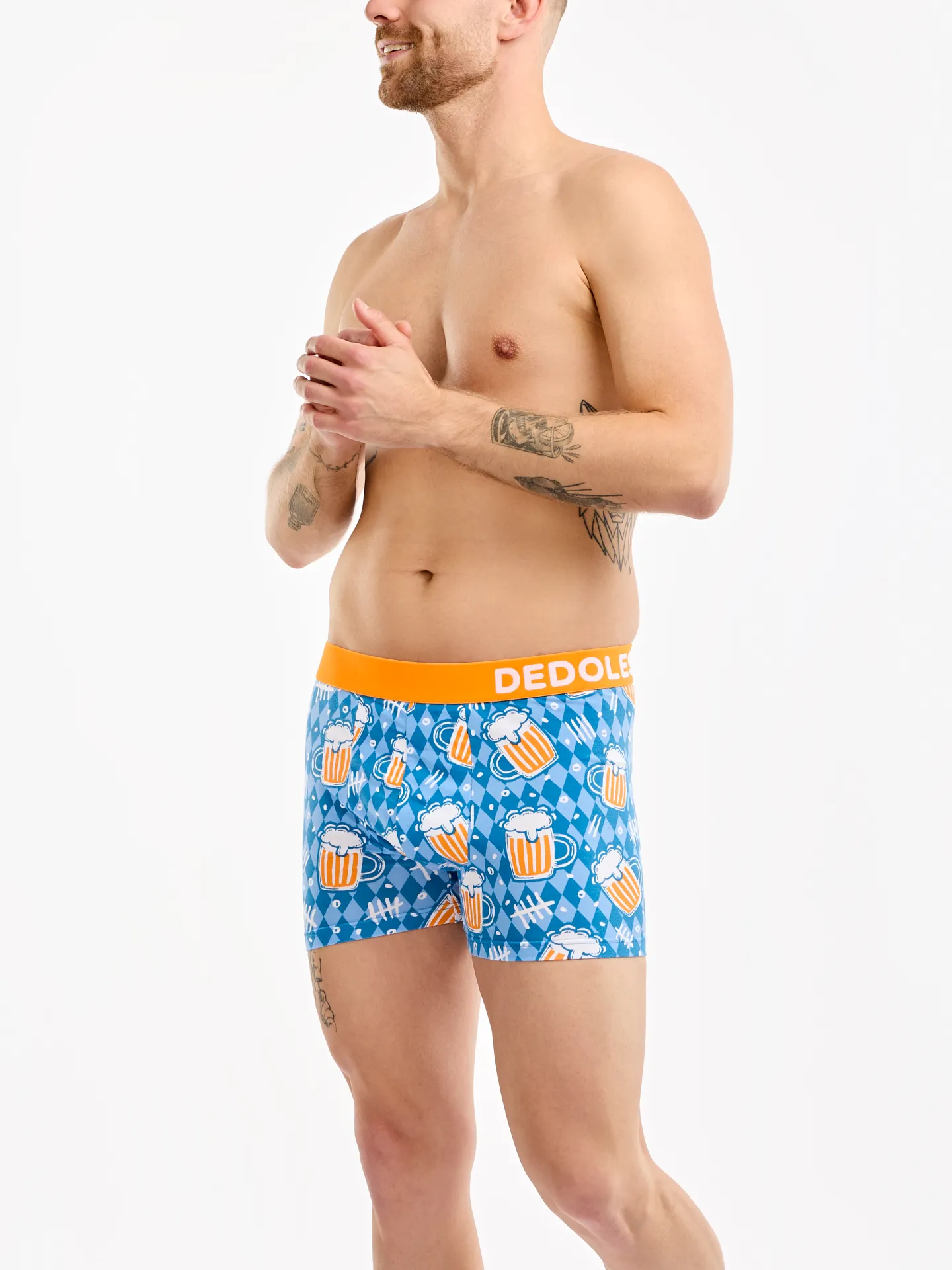 Lustige Boxershorts für Männer Bierzählung - Image 4
