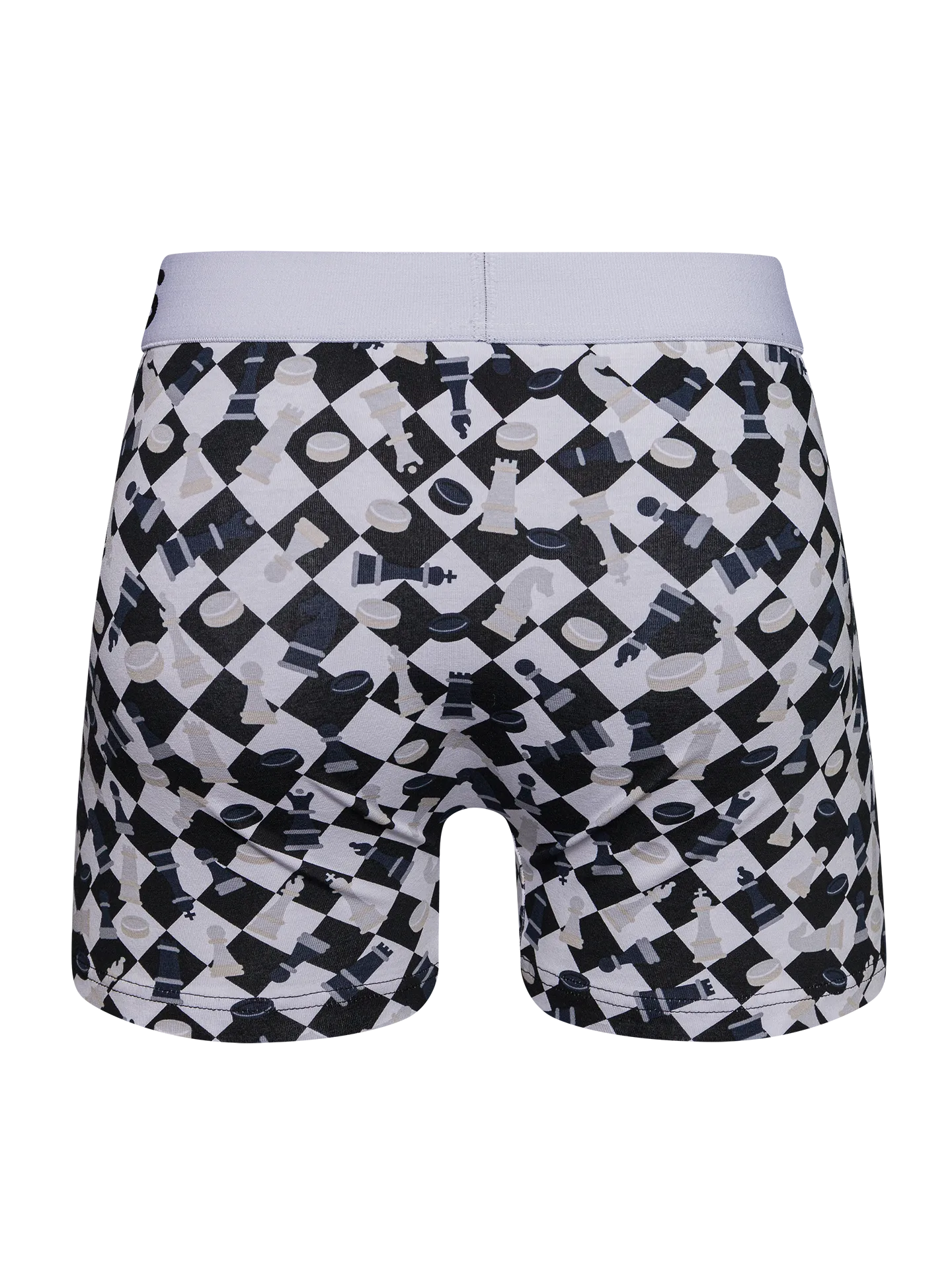 Lustige Boxershorts für Männer Schach und Dame - Image 2