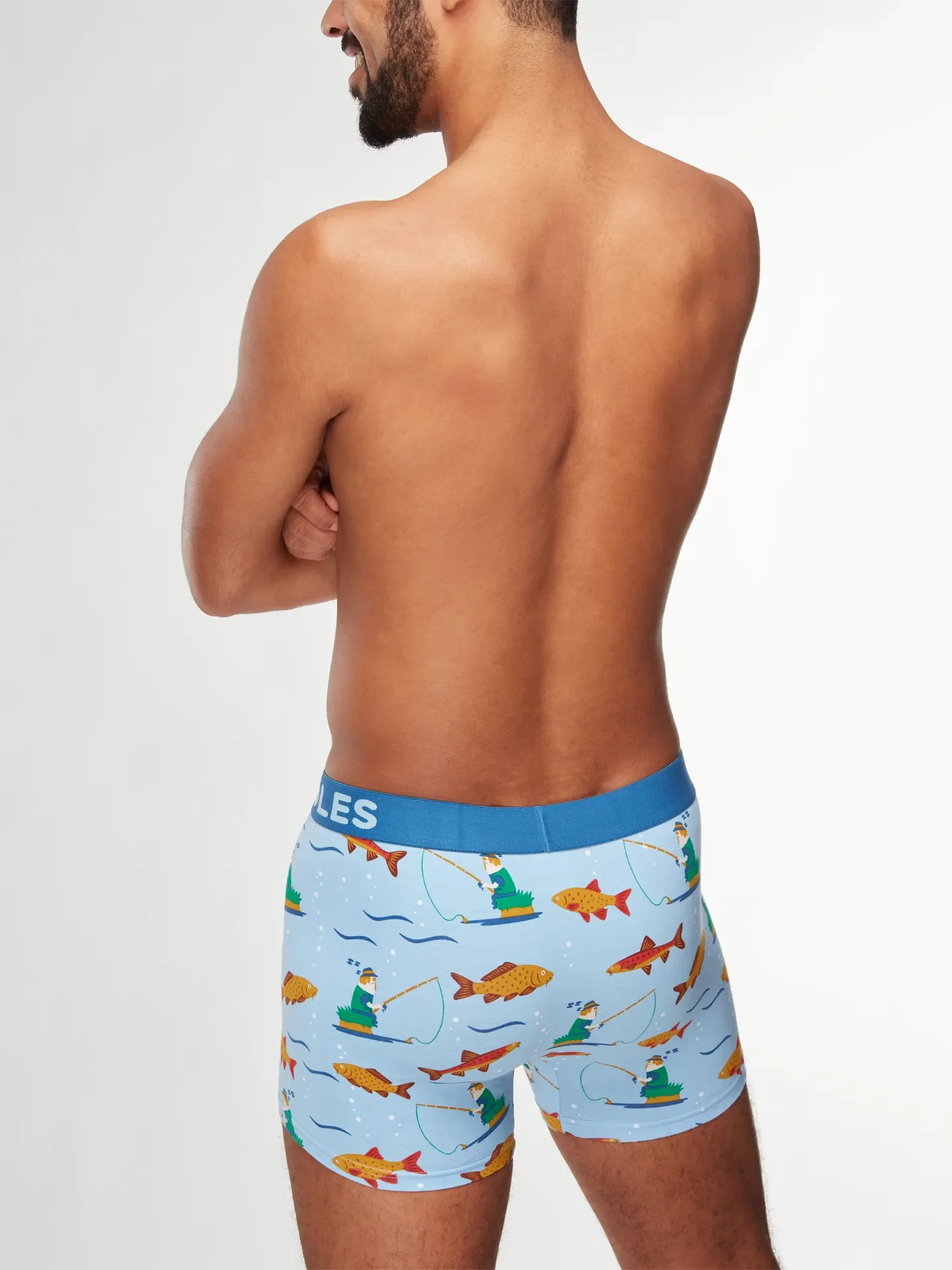 Lustige Boxershorts für Männer Fischerei - Image 4