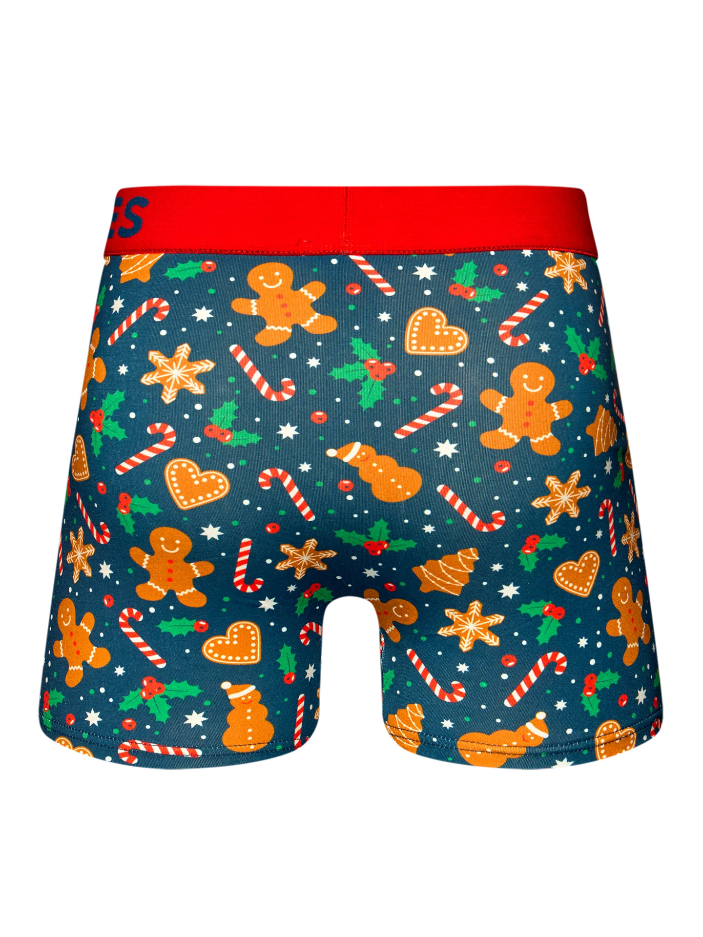 Lustige Boxershorts für Herren Lebkuchen und Süßigkeiten - Image 3