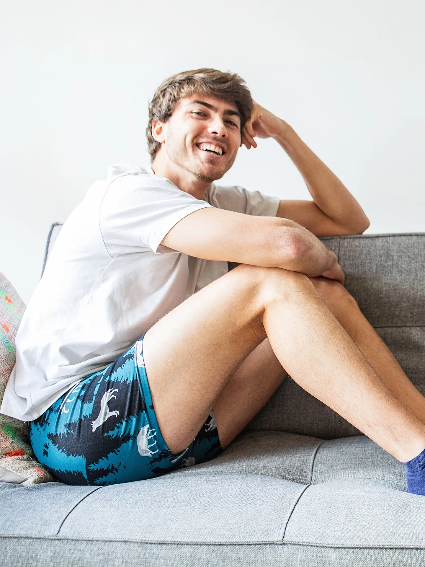 Lustige Boxershorts für Männer Mondwolf - Image 7