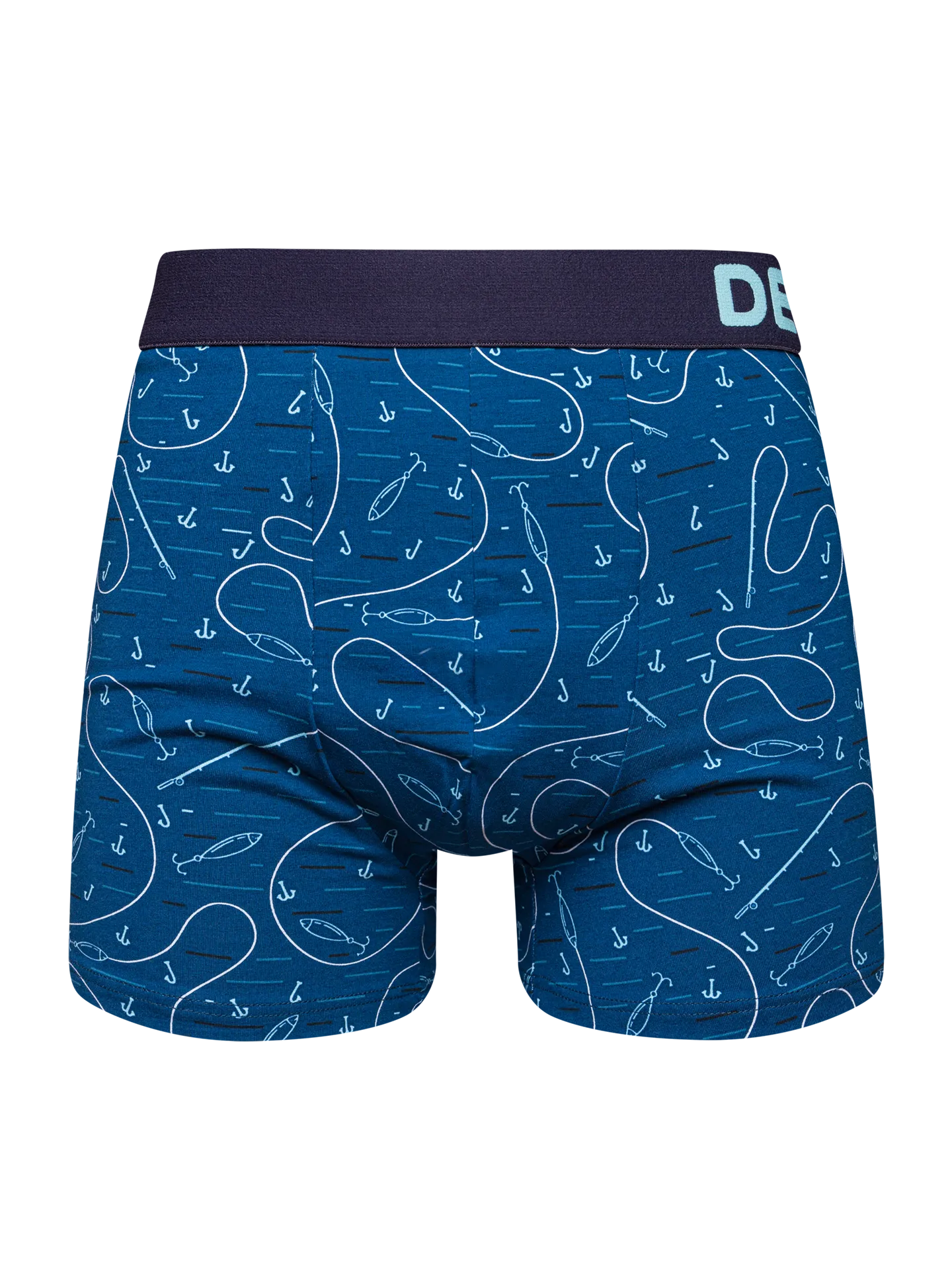 Lustige Boxershorts für Männer Nachtfischer