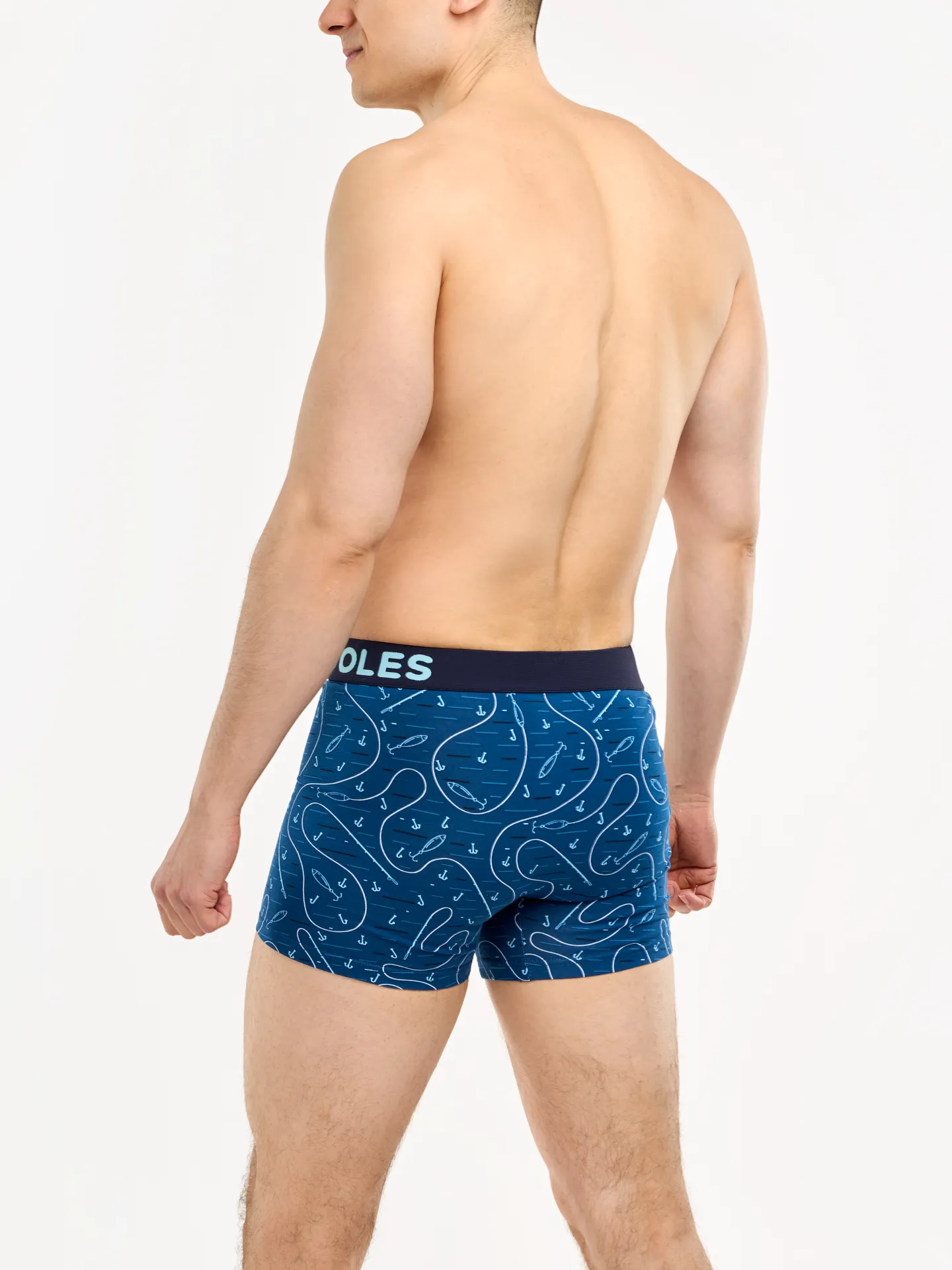 Lustige Boxershorts für Männer Nachtfischer - Image 2